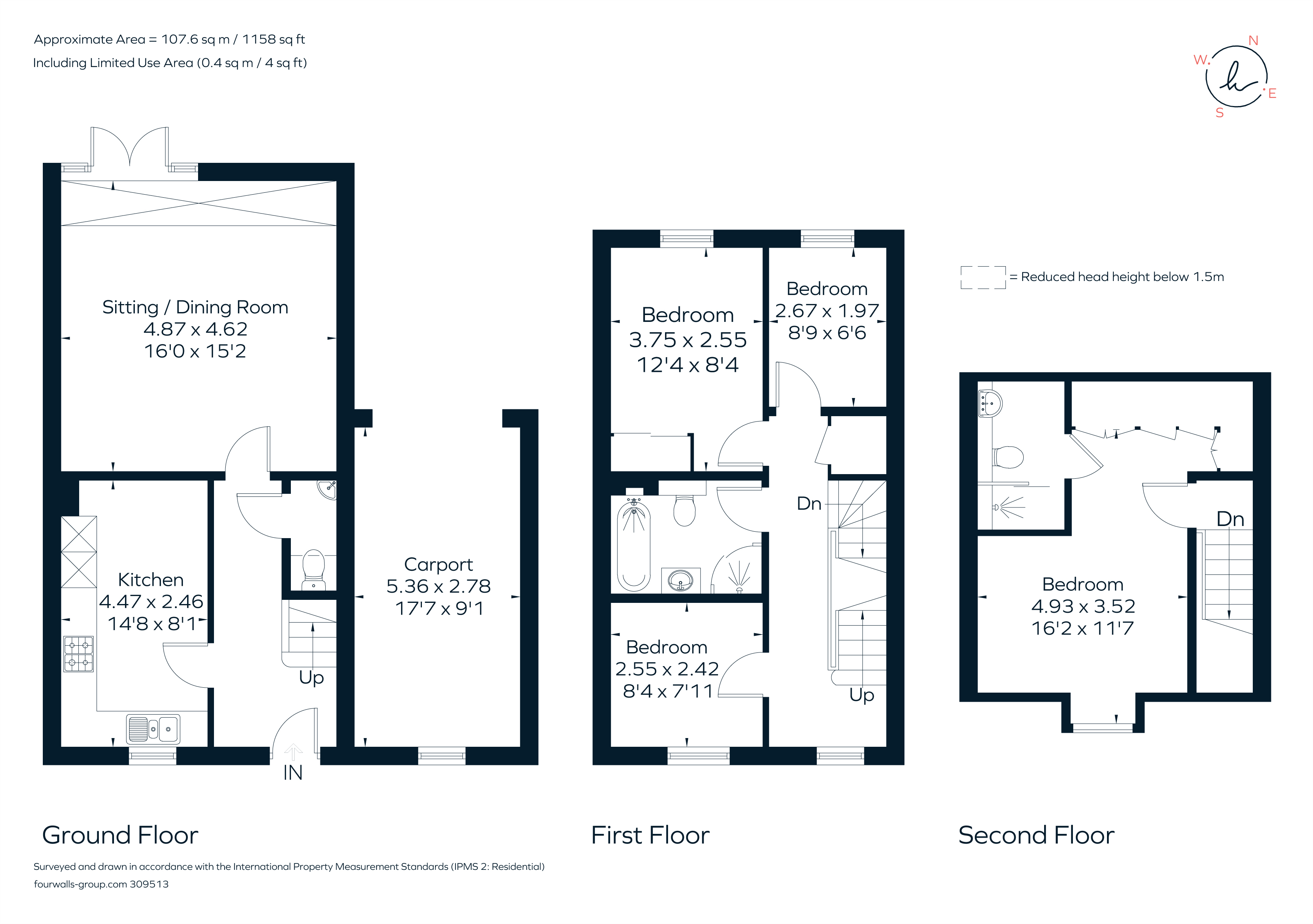 Winton Close, Winchester, Hampshire SO22, 4 bedroom terraced house for