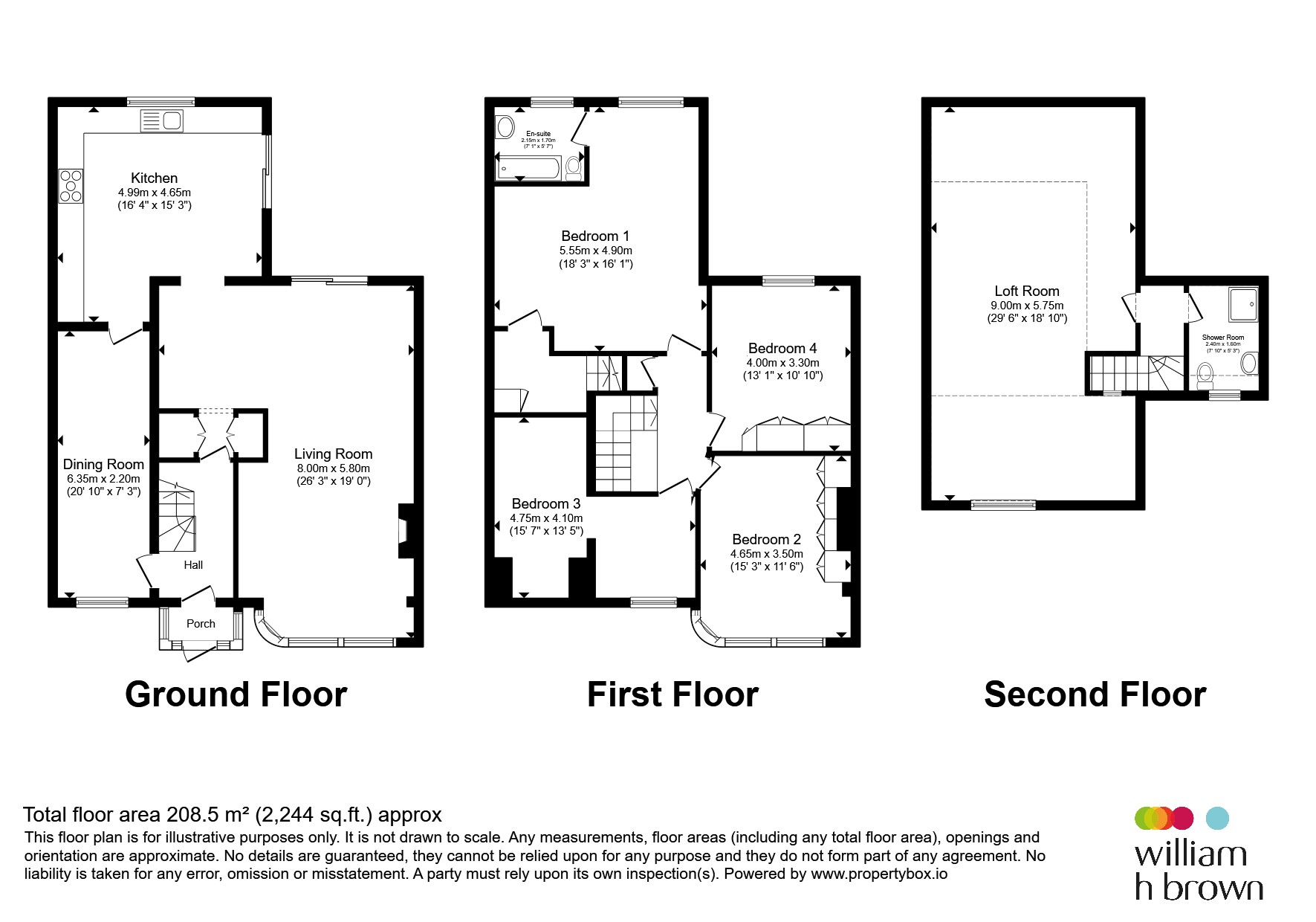 152, Westrow Drive, Barking floorplan