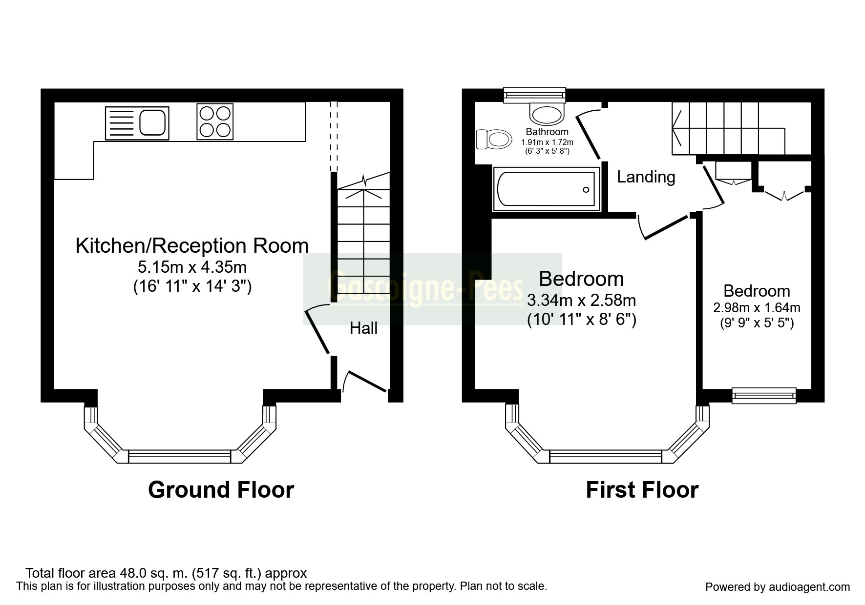 2 Bedrooms Flat to rent in The Quarry, York Road, Guildford GU1