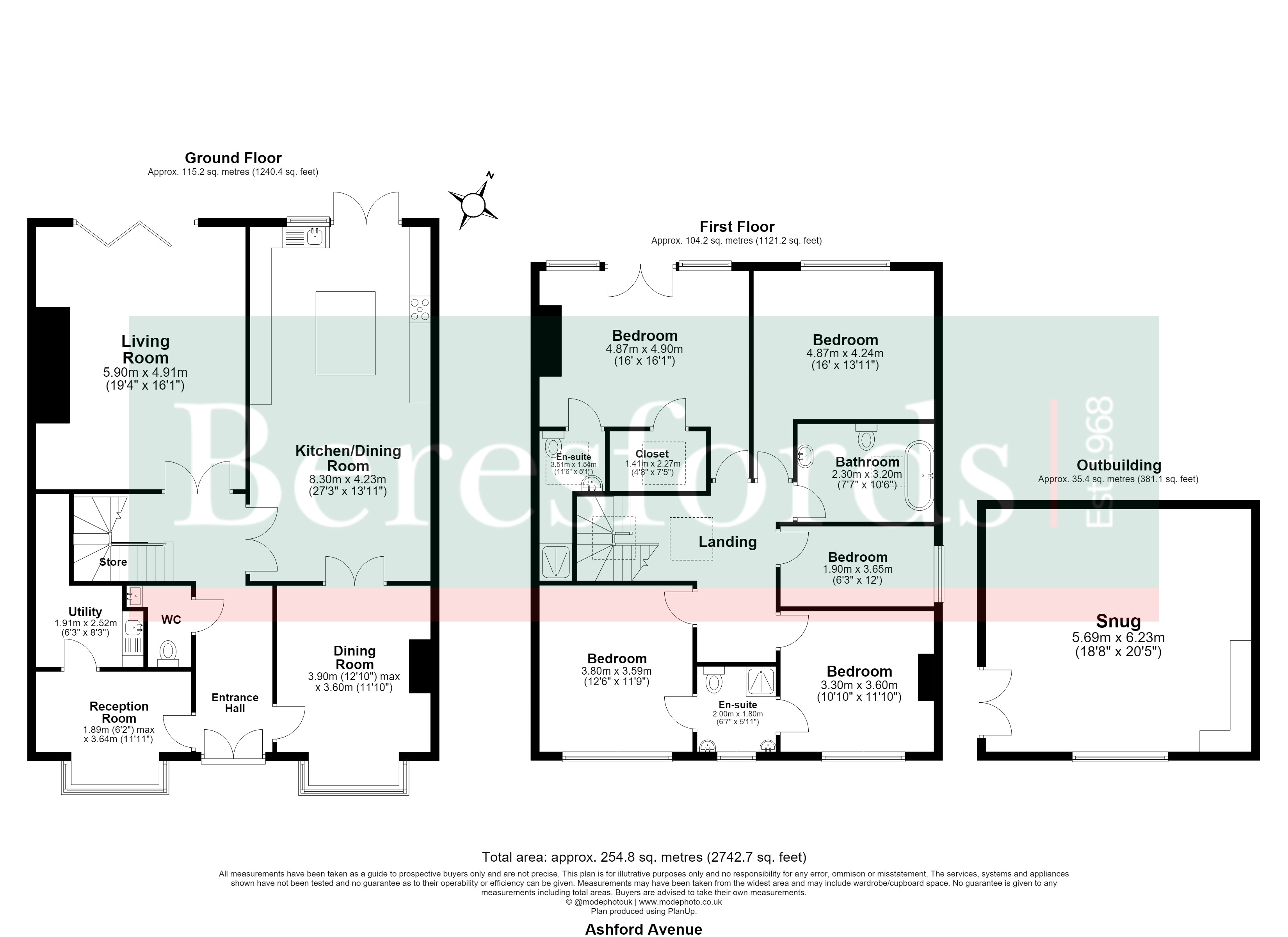 8, Ashford Avenue, Essex floorplan