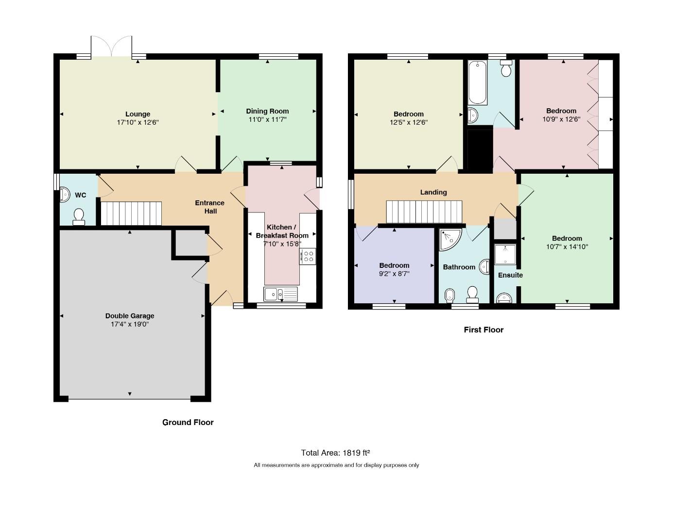 171, Cotefield Drive, Leighton Buzzard floorplan
