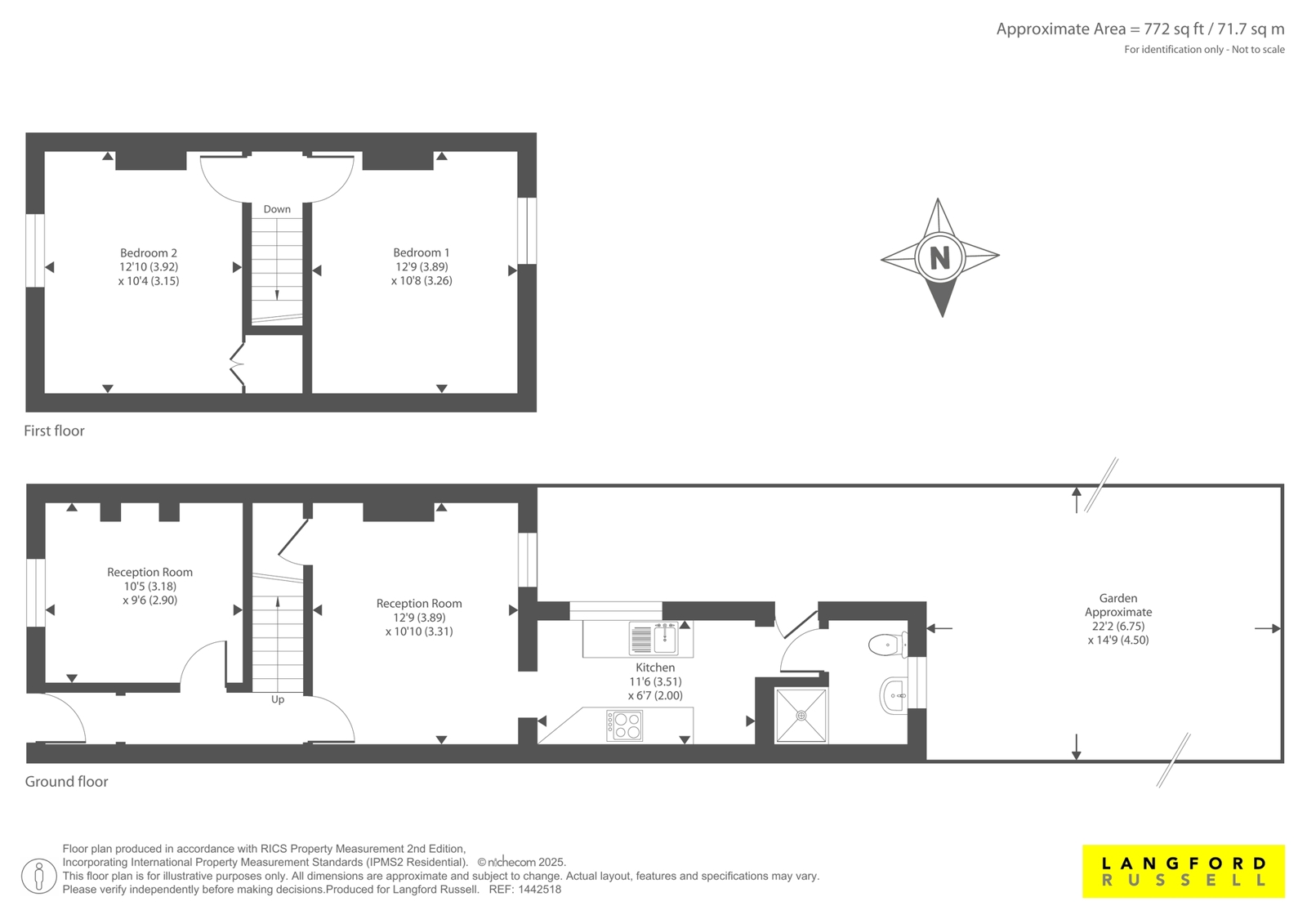 12, Napier Road, Bromley floorplan