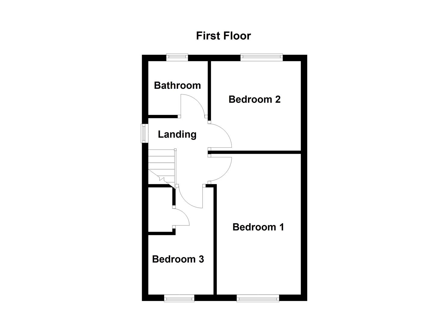 21, Croft Drive, Barnsley floorplan