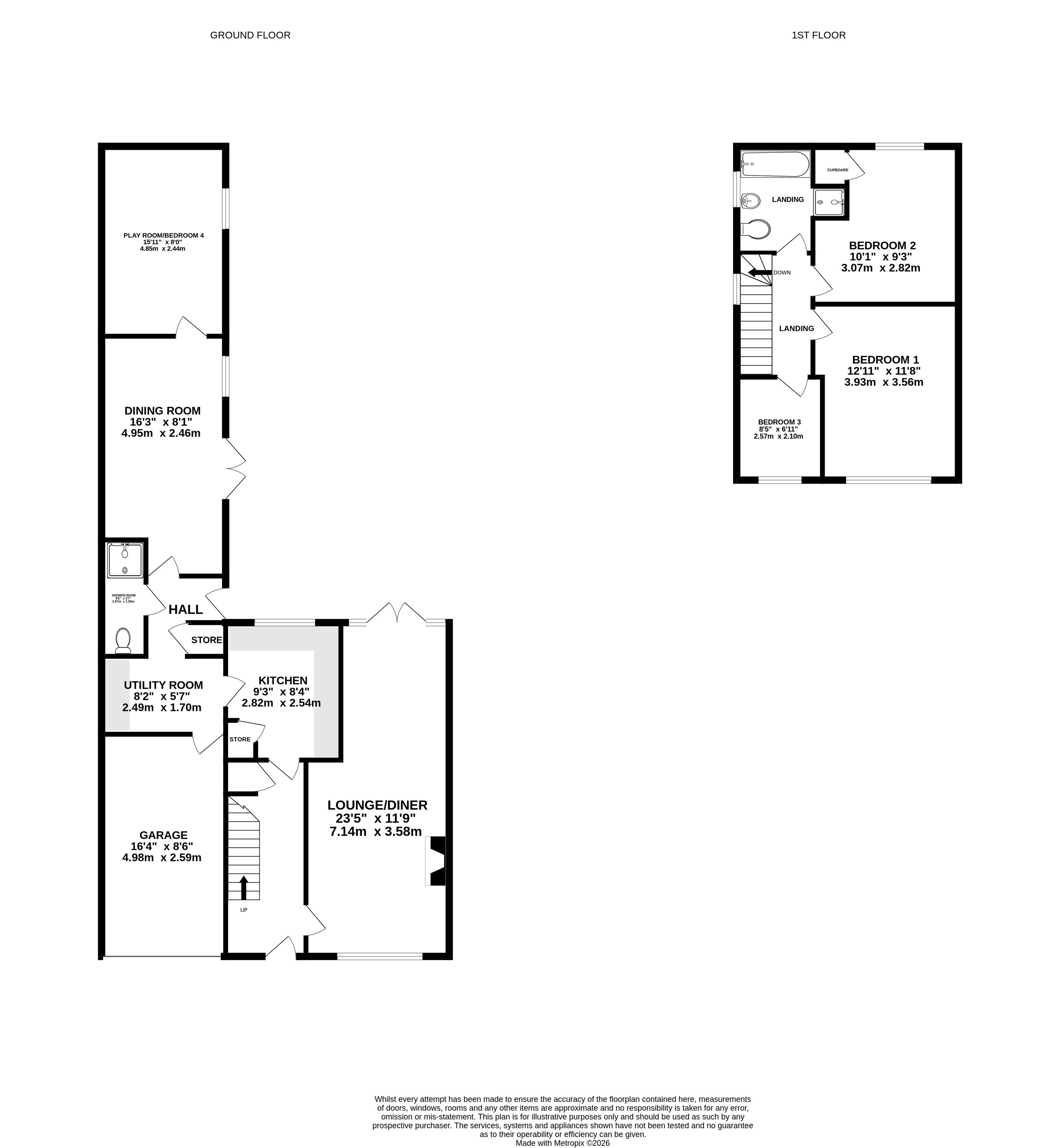86, Elmwood Way, Hampshire floorplan