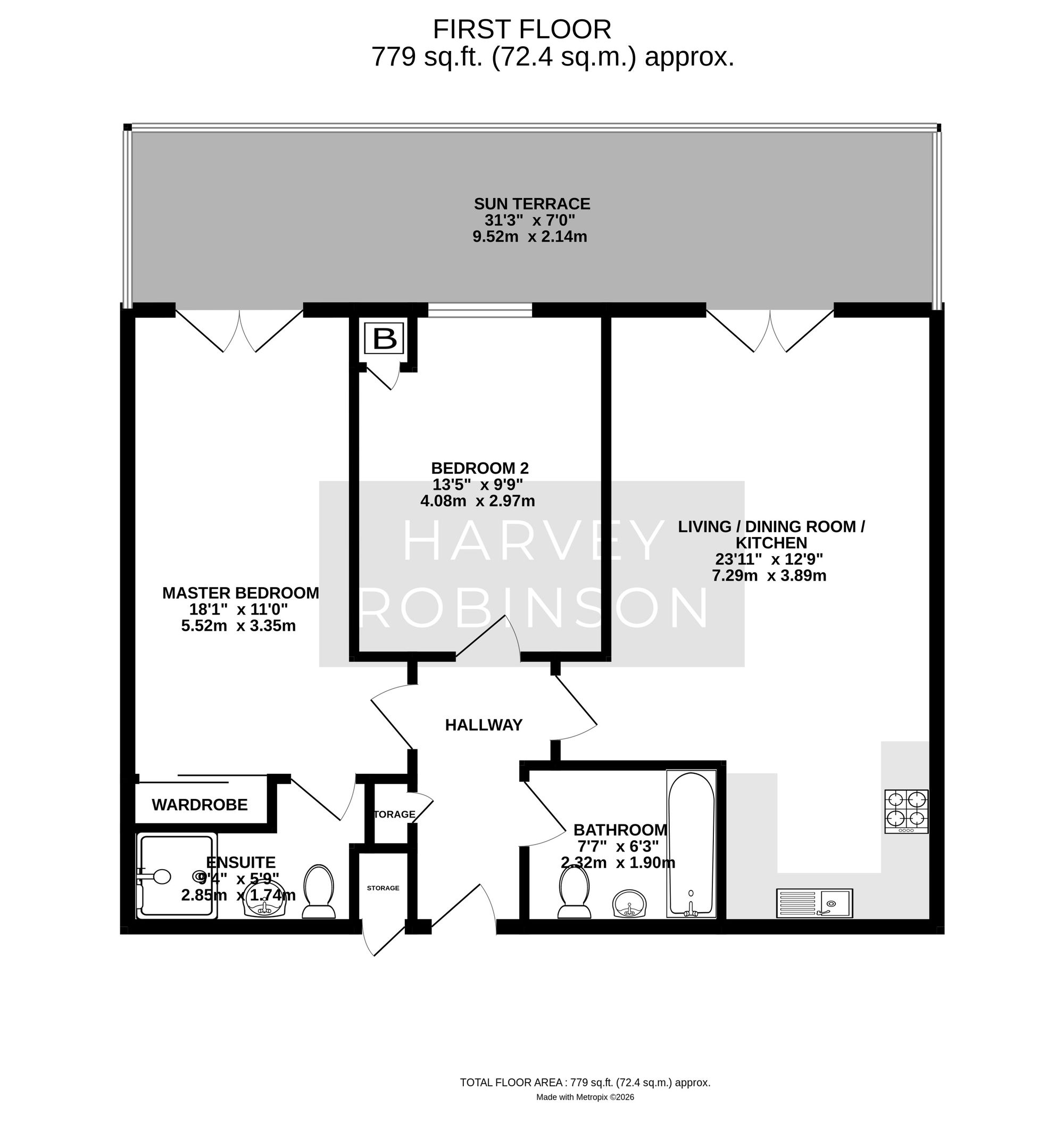 17 Purcell Place, Biggleswade floorplan