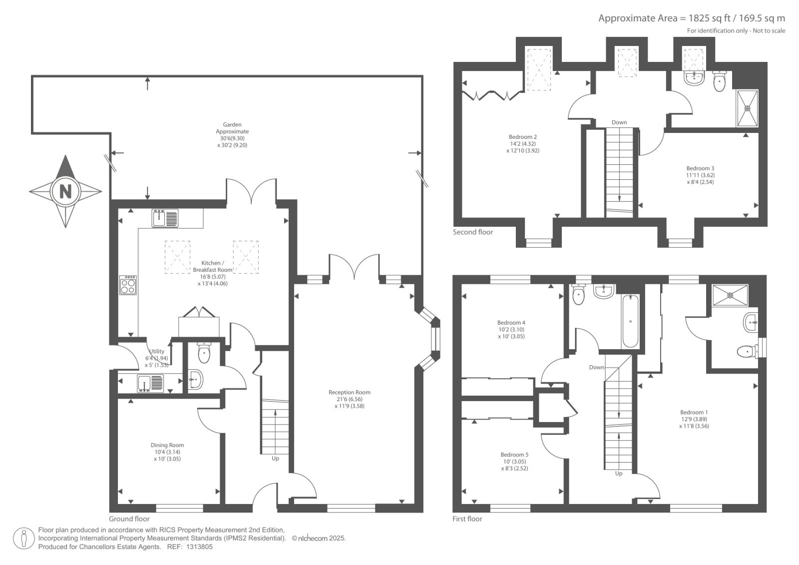 13, Skylark Way, Witney floorplan