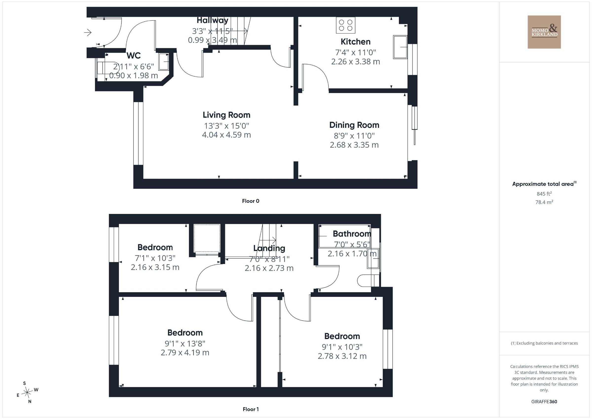 41 Albion Street, Coatbridge floorplan