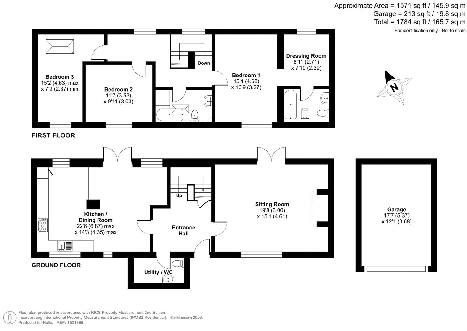 Stable Cottage, Pentrehyling,, Churchstoke, Shropshire floorplan