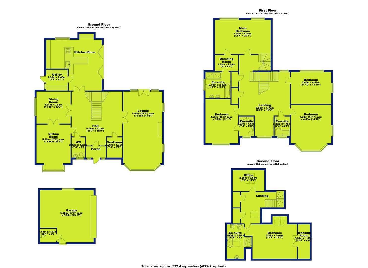 Tuchwood, Nicker Hill, Nottingham floorplan