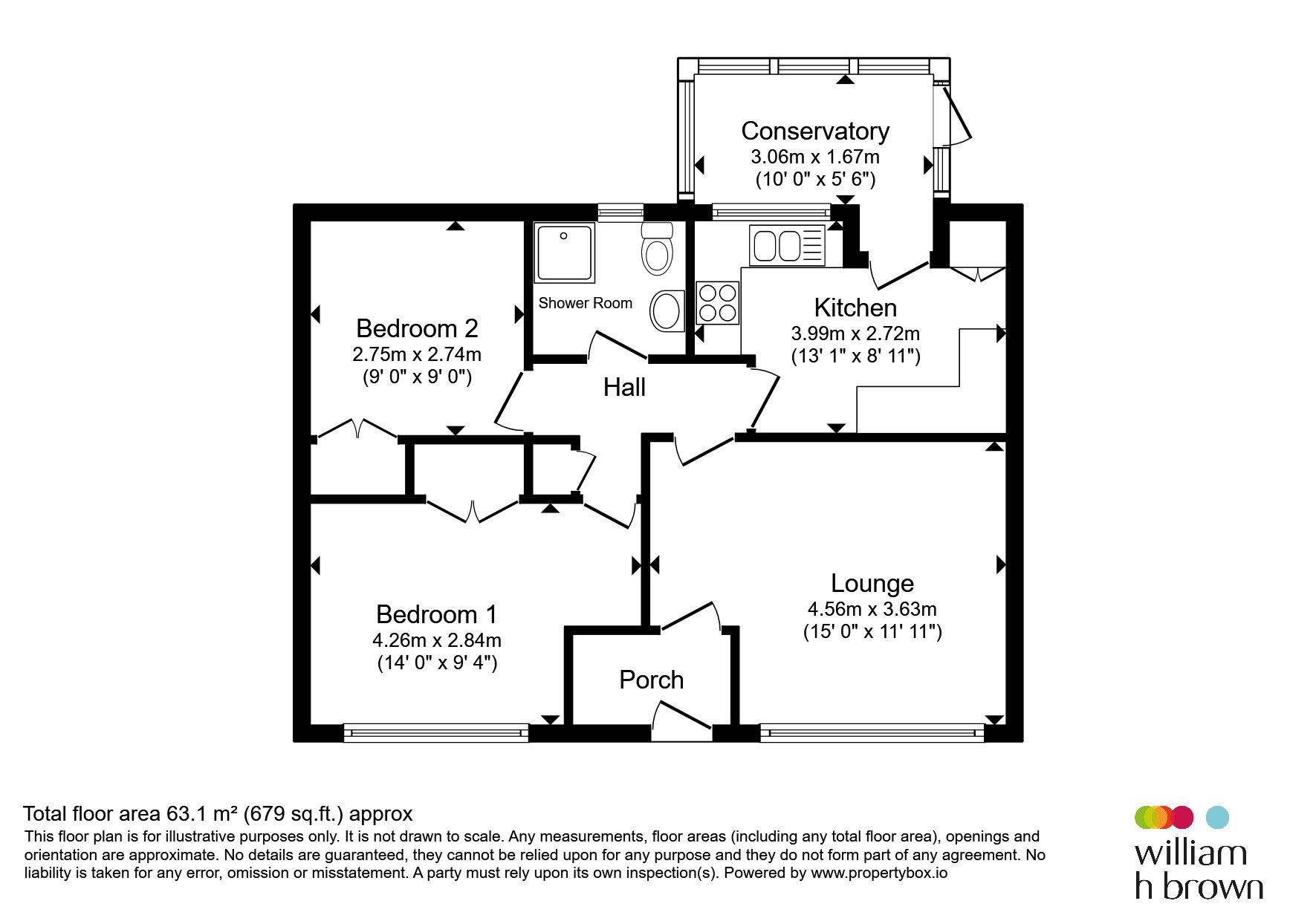 48, The Oval, Thetford floorplan
