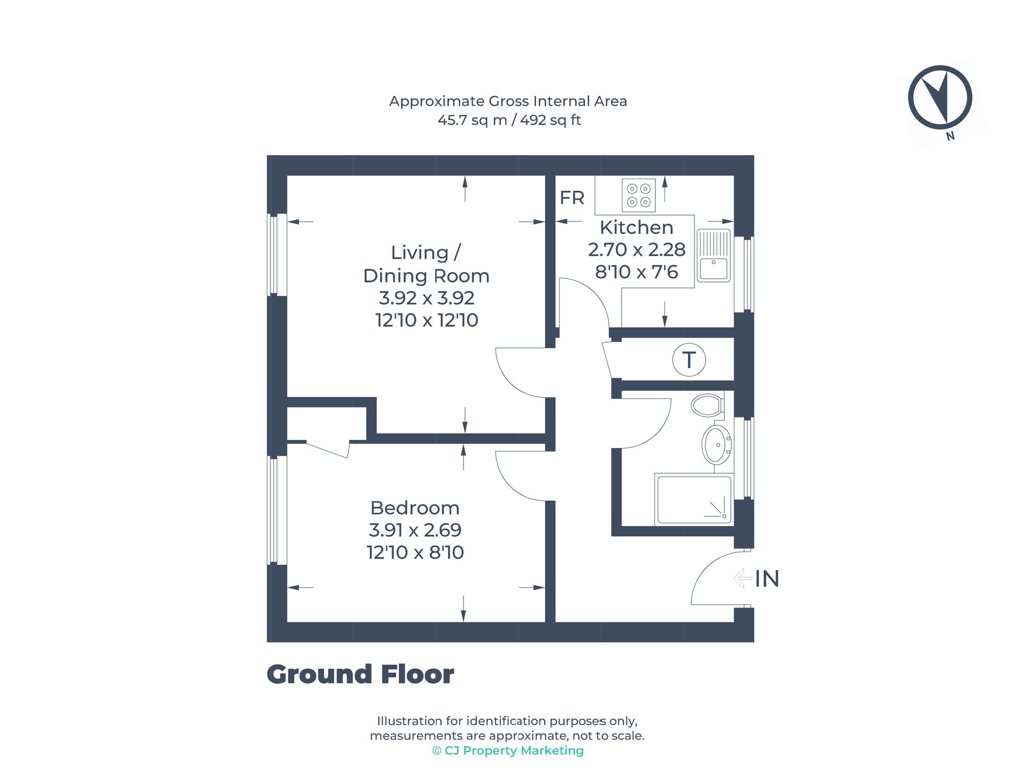 44 Mildmay Road, Stevenage floorplan
