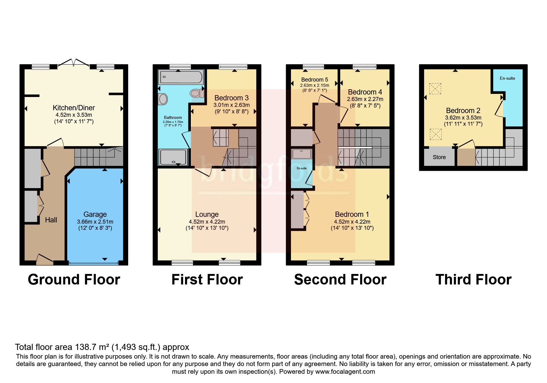 112, Broomer Street, West Yorkshire floorplan