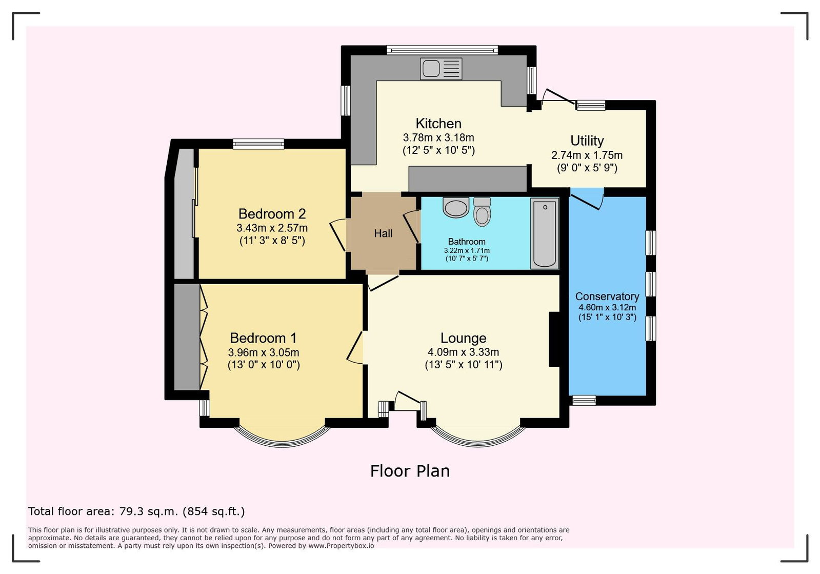 45, Hull Road, Hornsea floorplan