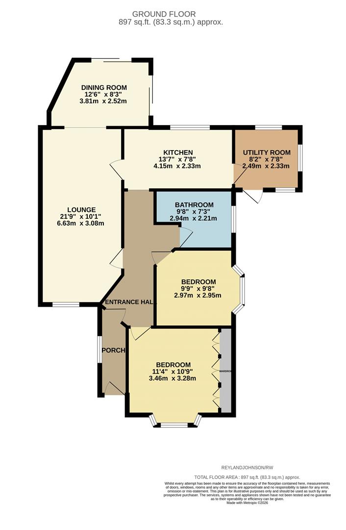 15, Rowney Wood, Sawbridgeworth floorplan