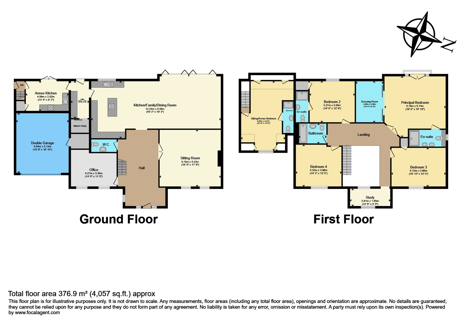 York Lodge, Silver Wood, Pulborough floorplan