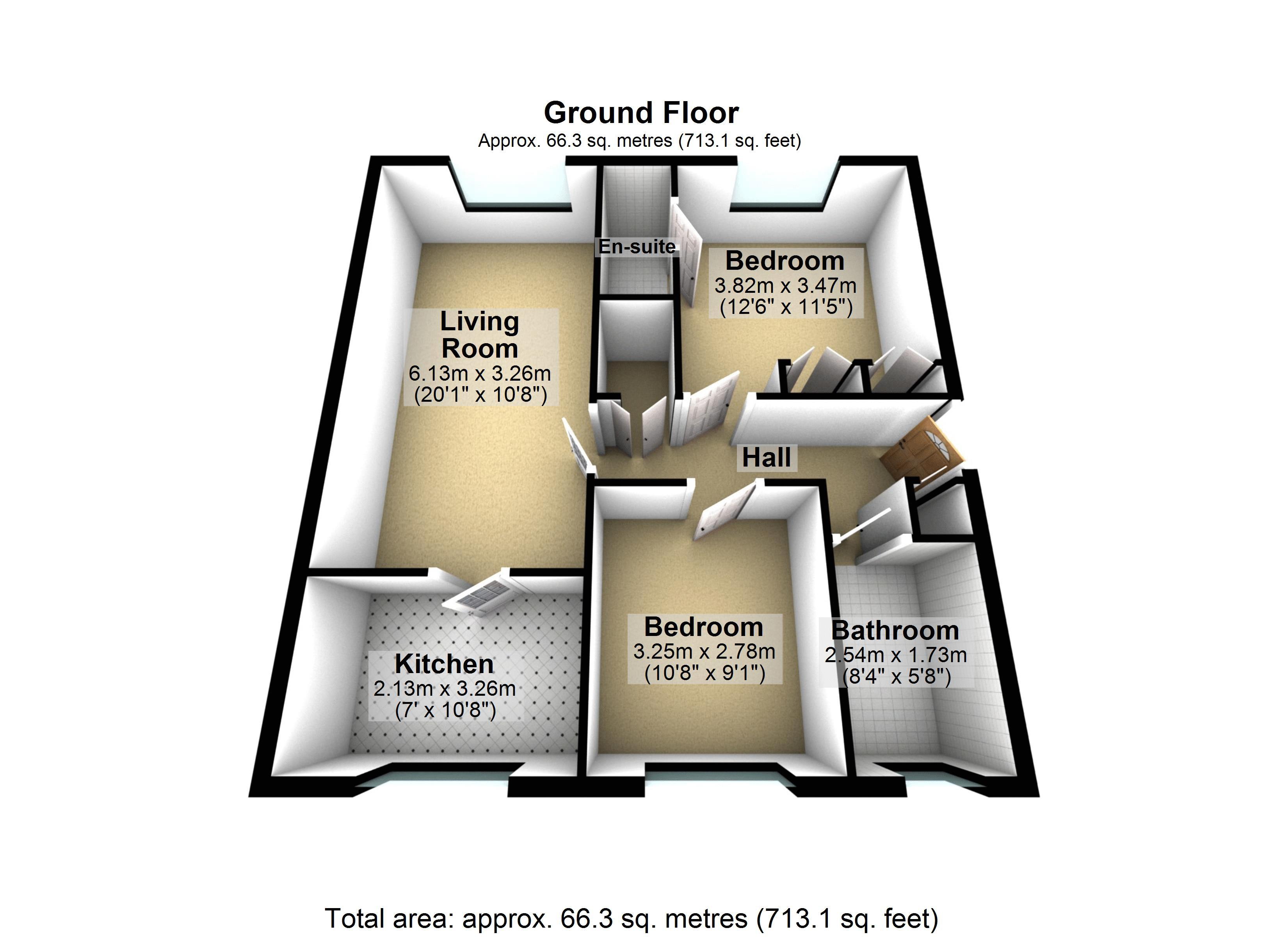 28 Alexandra Walk, Prince Charles Avenue, Dartford floorplan