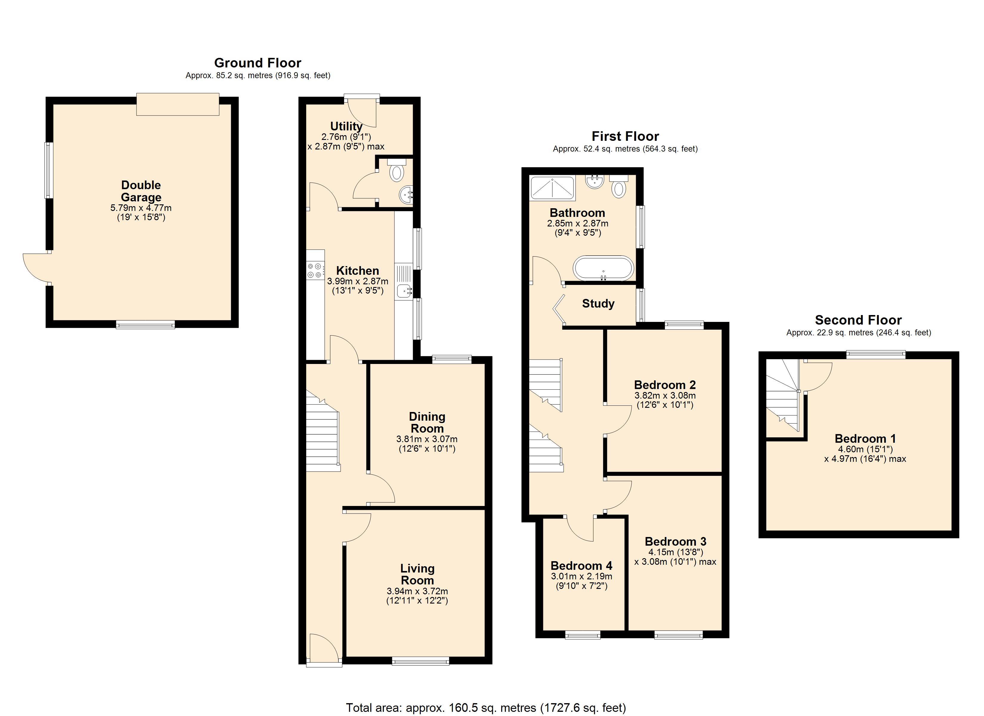 23, Eastbourne Road, Wiltshire floorplan