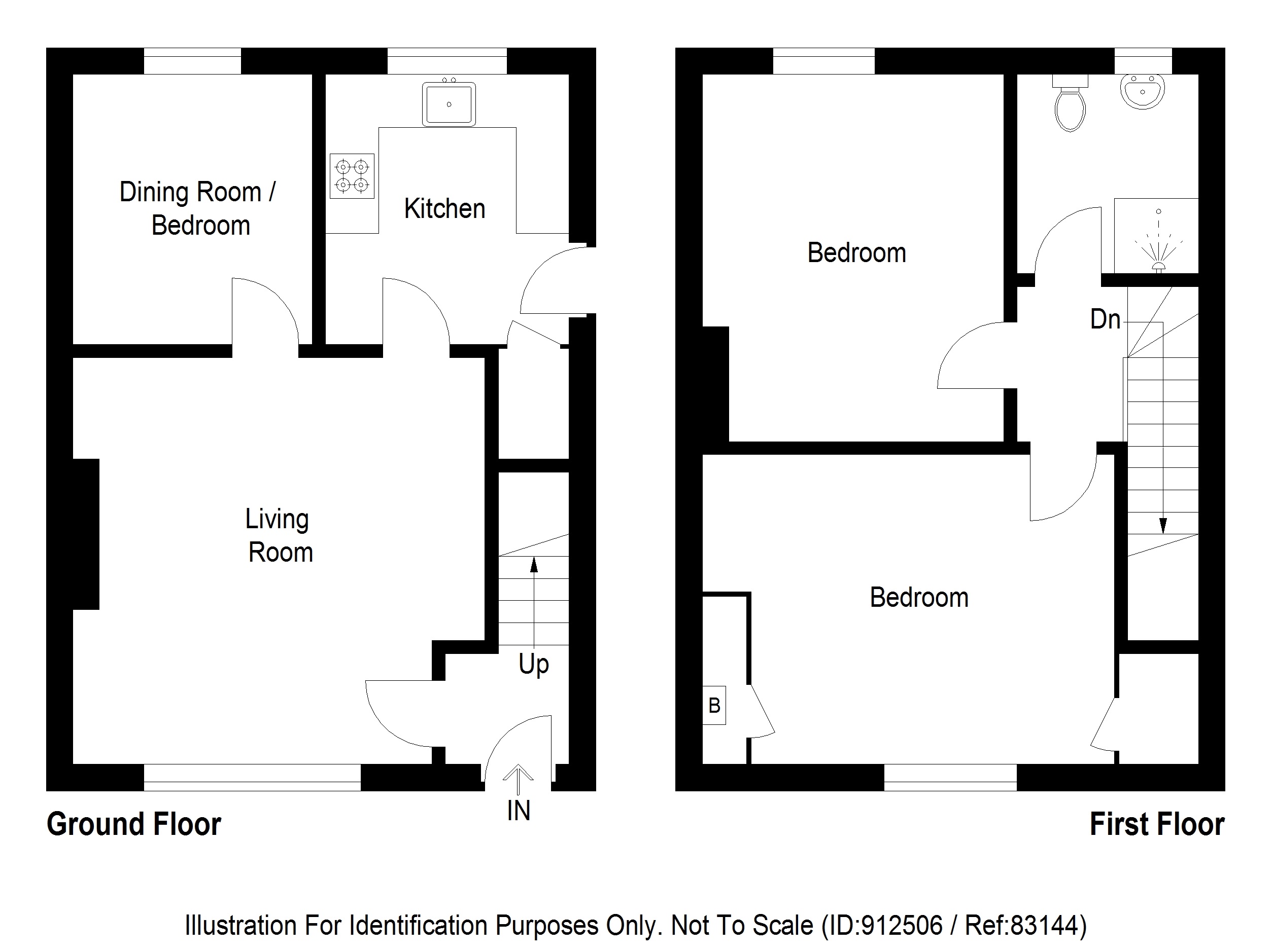 Small Street, Lochgelly KY5, 3 bedroom end terrace house for sale