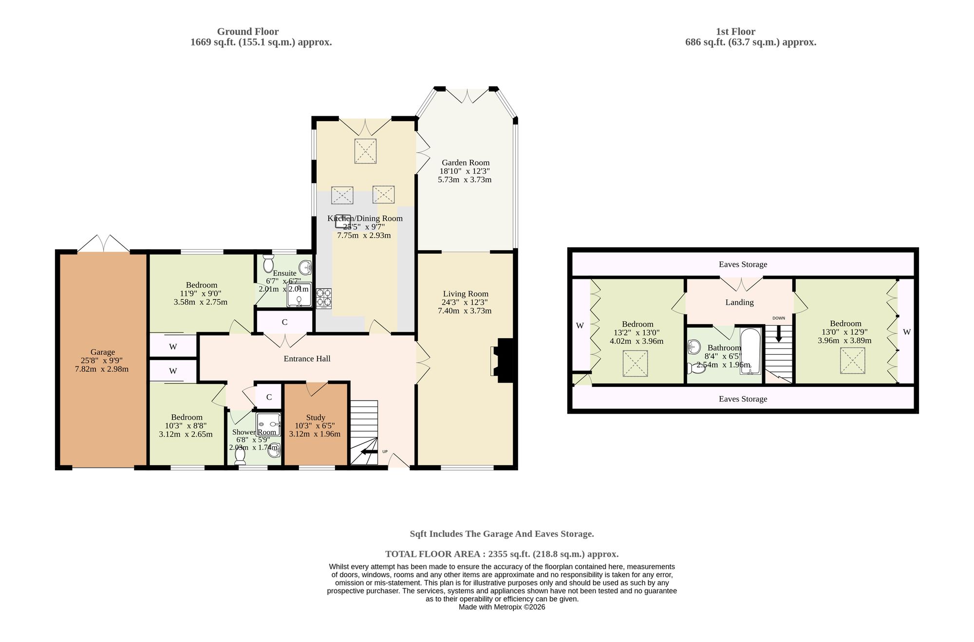 Bear Necessities California Avenue, Great Yarmouth floorplan