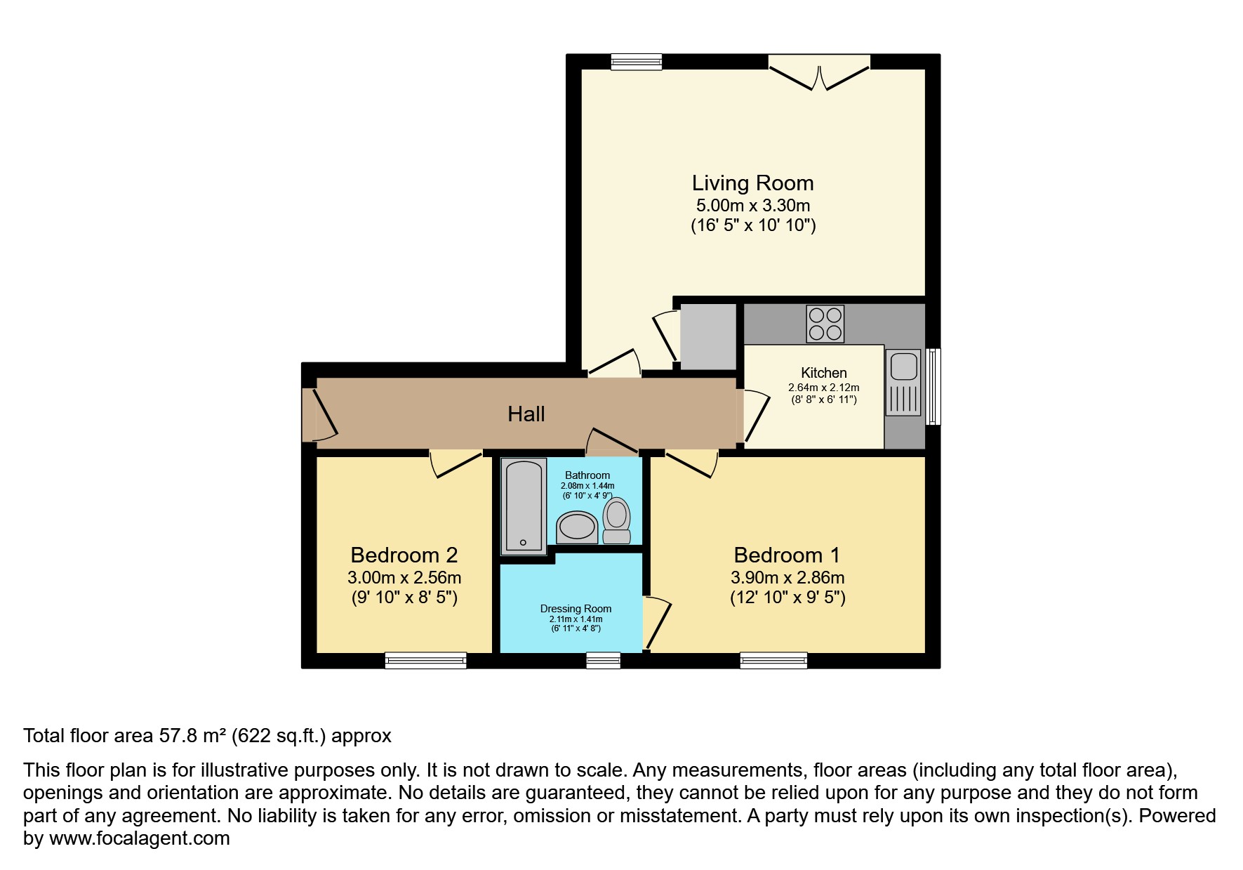 5, Acorn Way, Rotherham floorplan