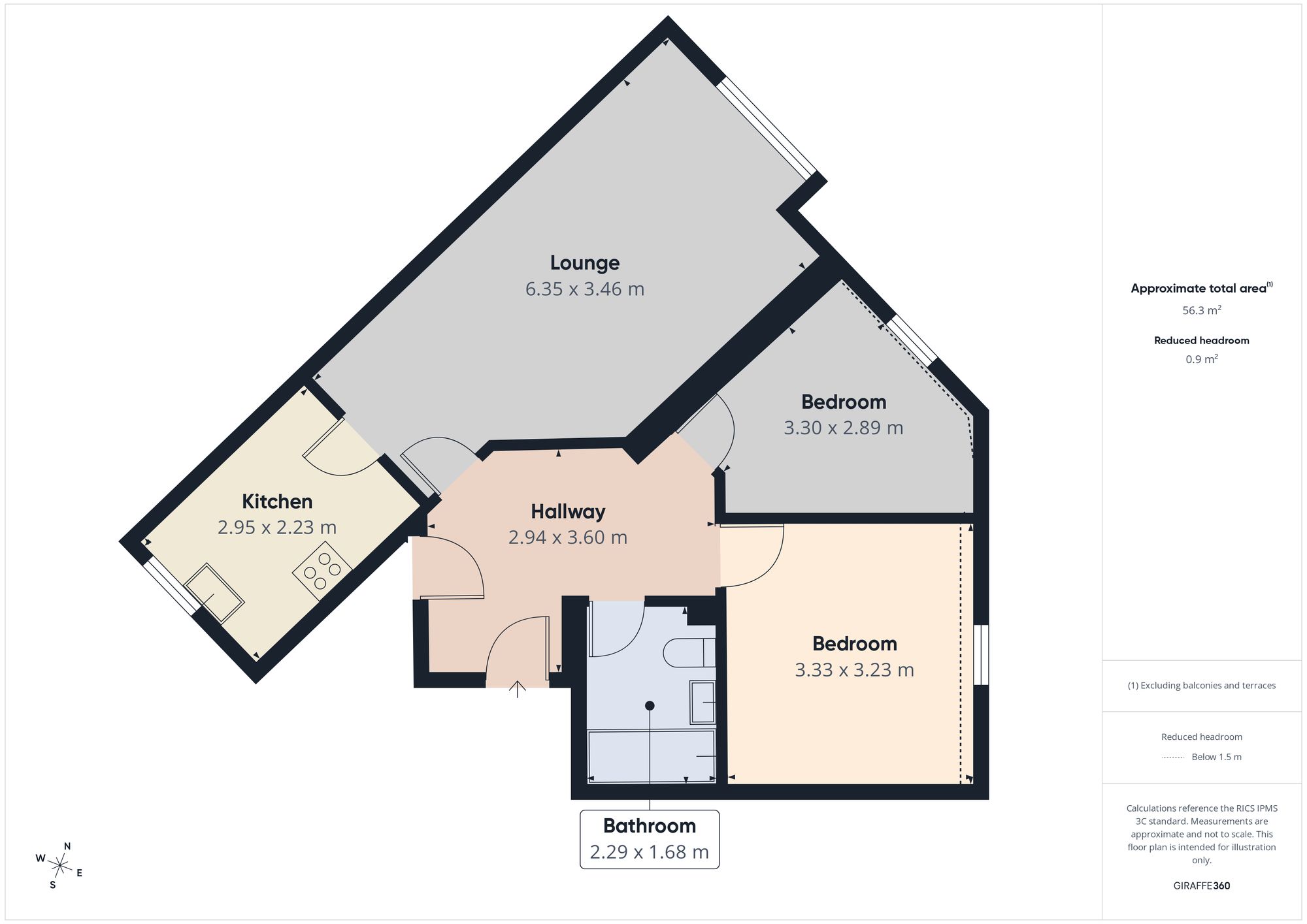32 Cartmel Park, Gateshead floorplan