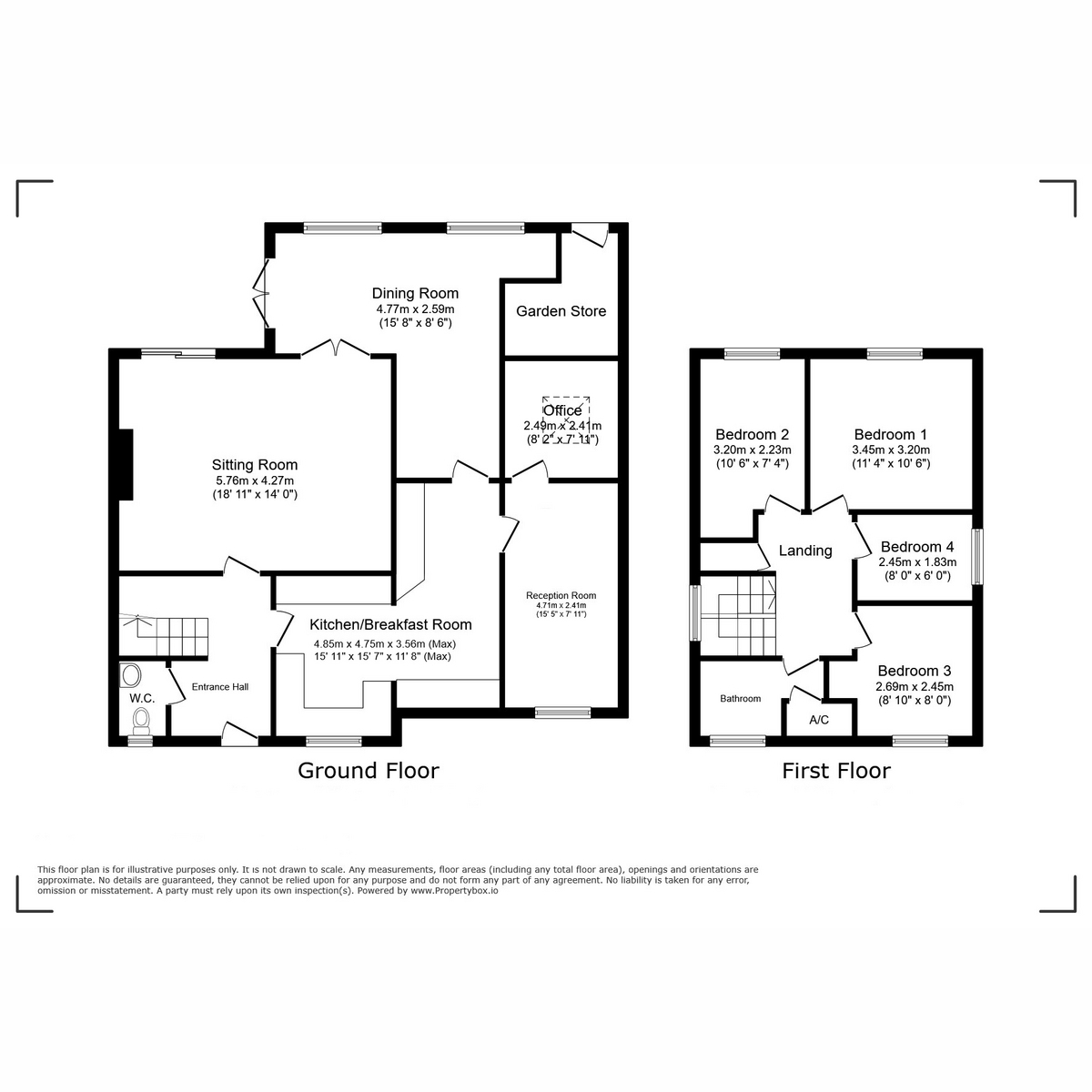 11, Lower Farm Close, Shabbington floorplan