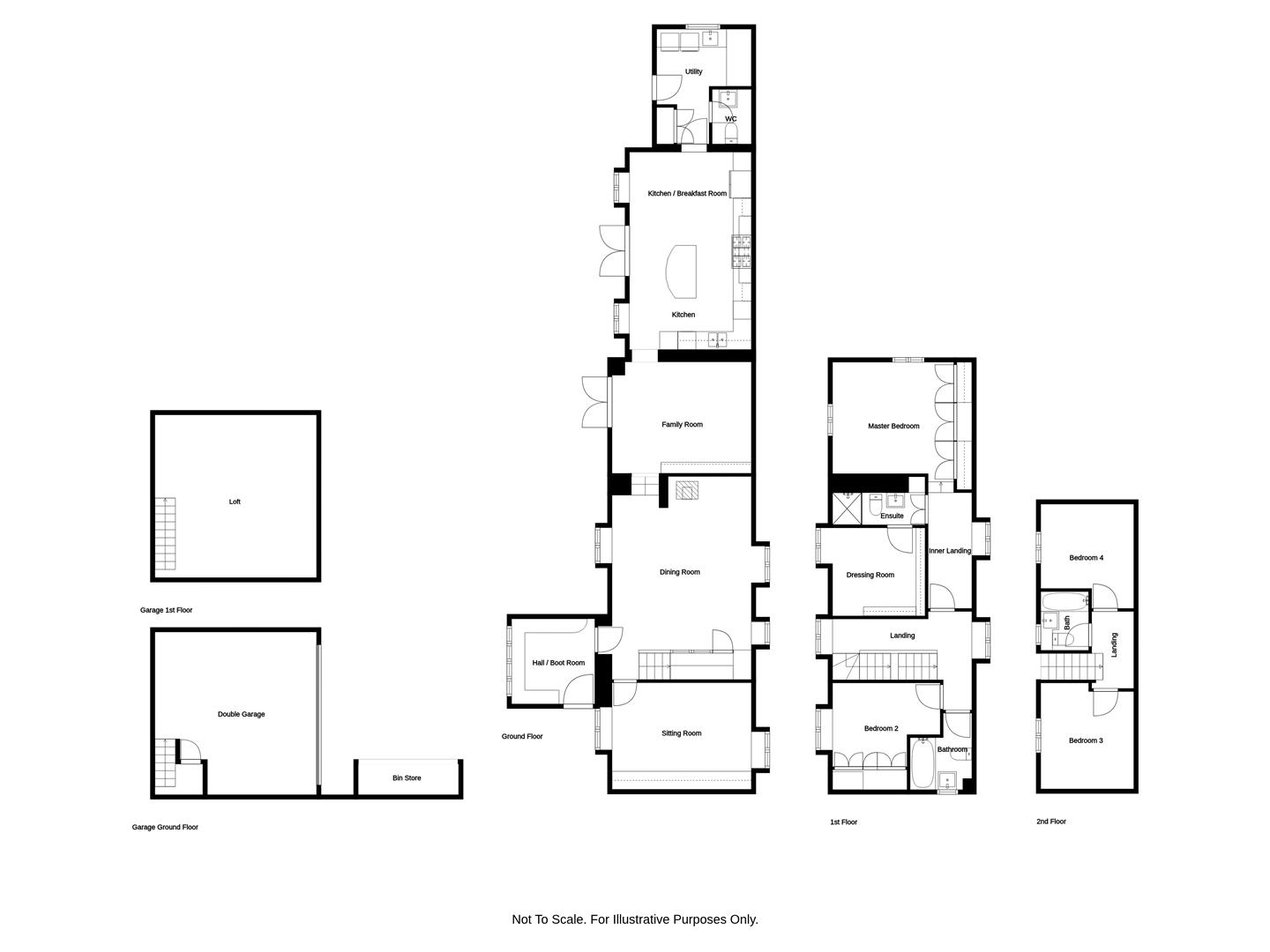 The Manor House, Manor Lane, Northamptonshire floorplan