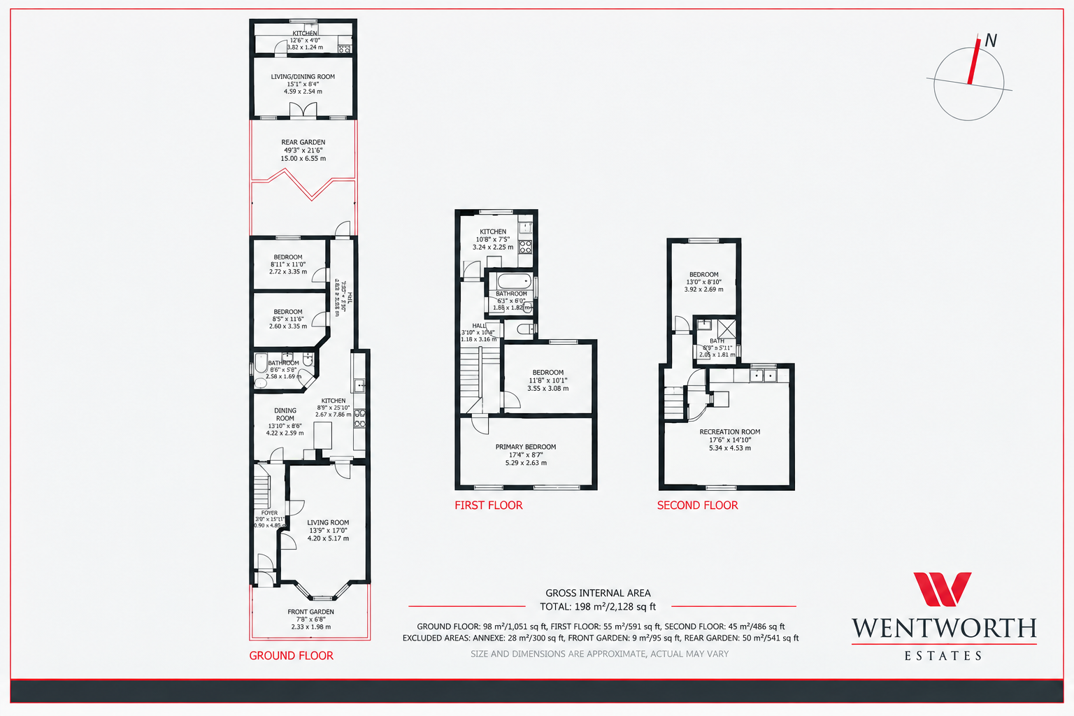15, Hatherley Road, London floorplan
