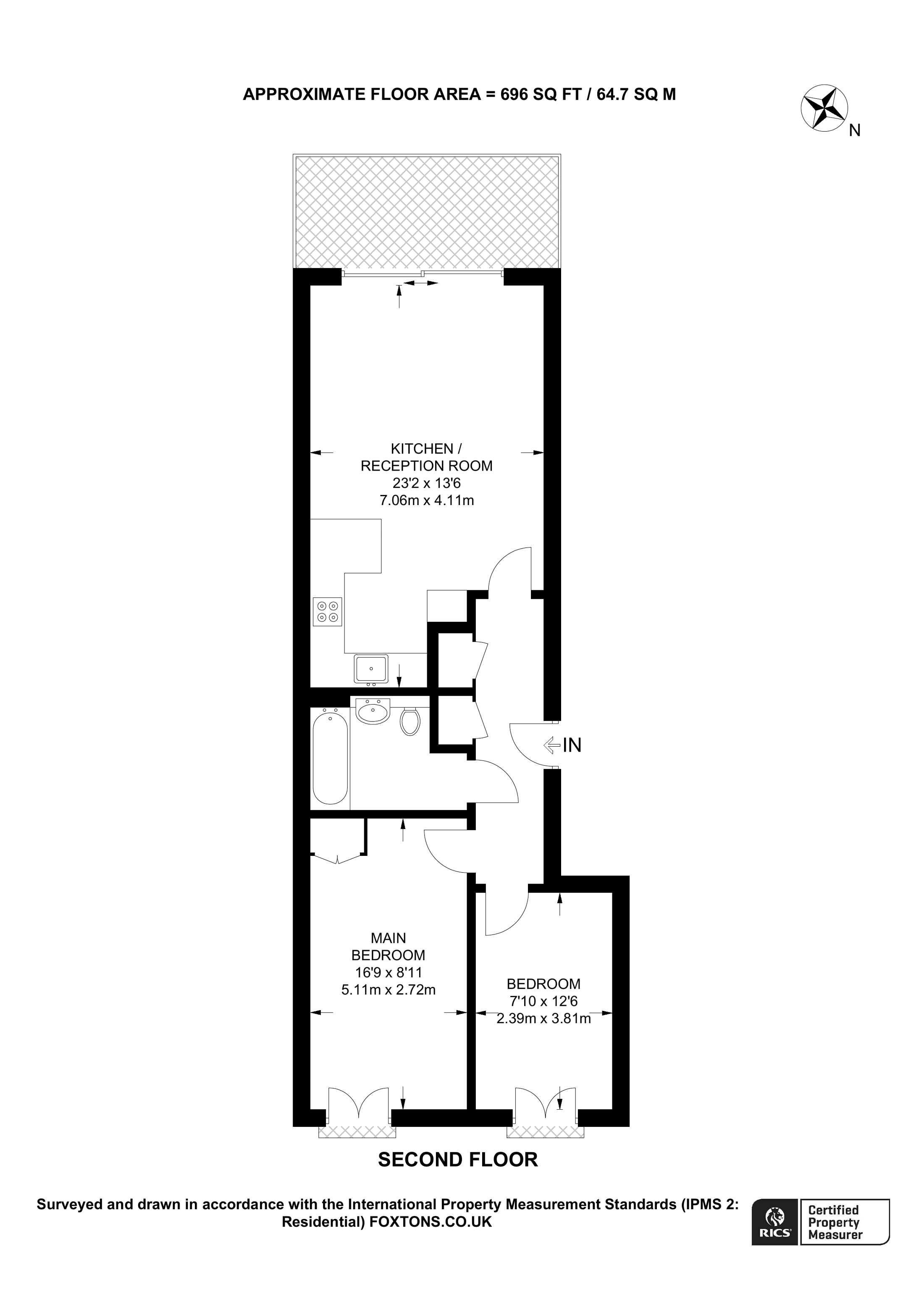 Shipman Road, Royal Docks floorplan