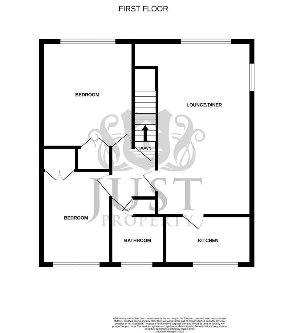25, Fairlight Gardens, Hastings floorplan