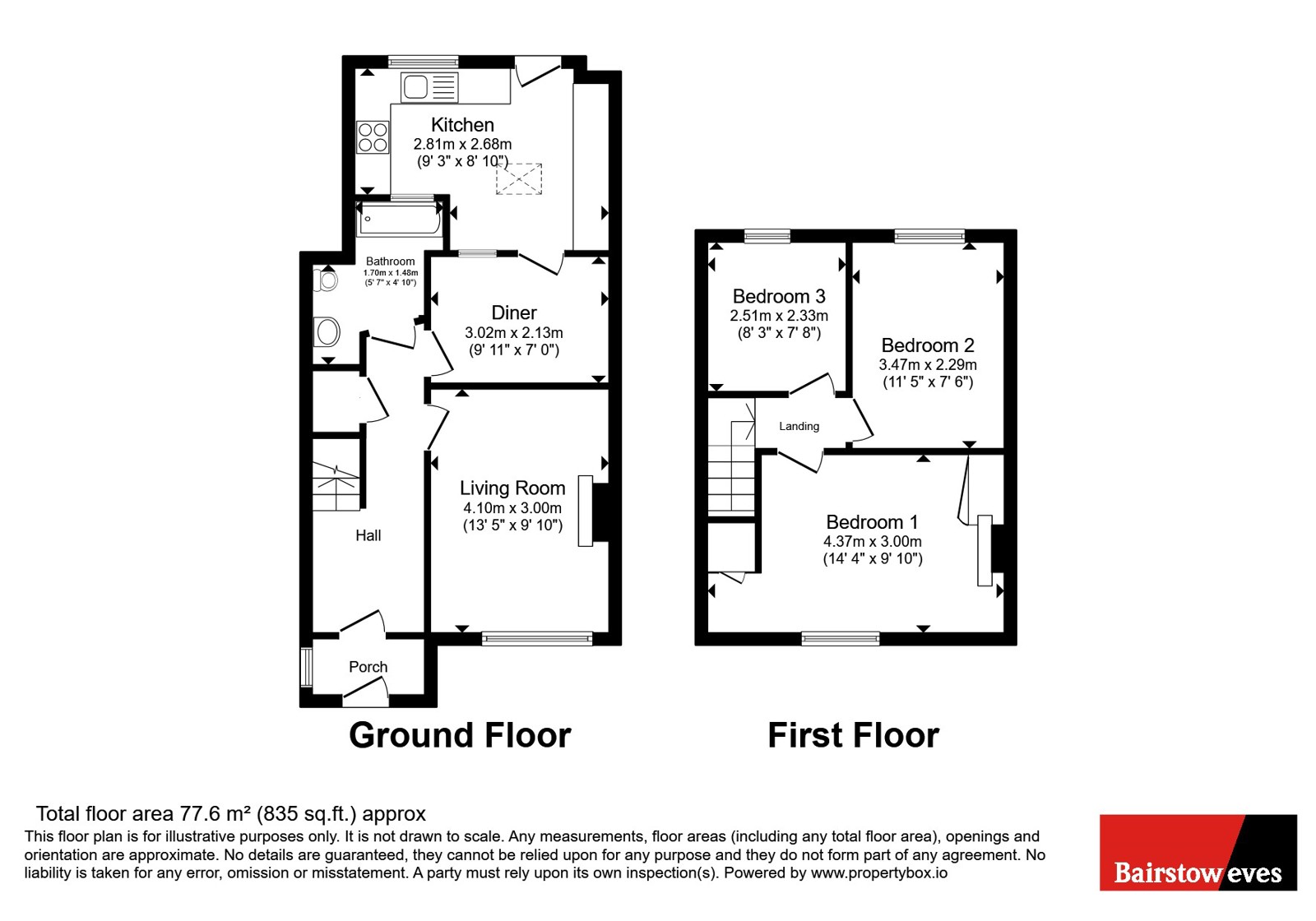 64, Somerset Gardens, Essex floorplan