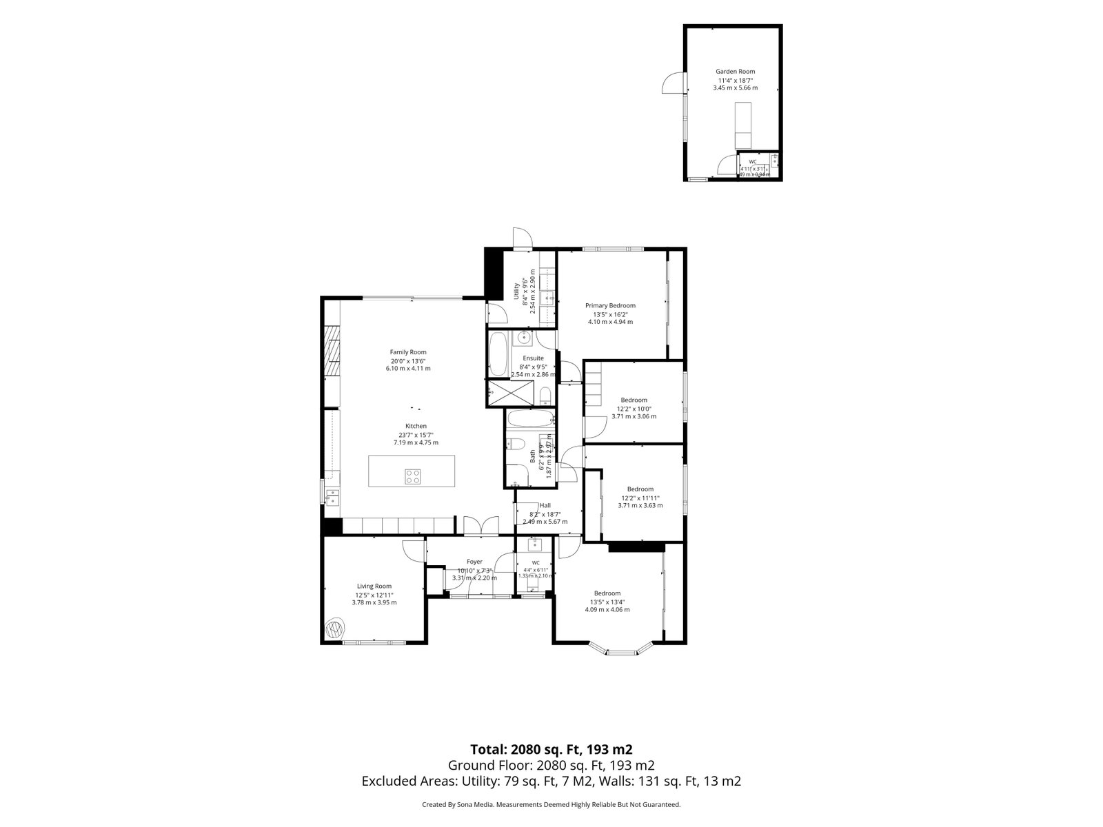 Faircroft, Coldalhurst Lane, Manchester floorplan
