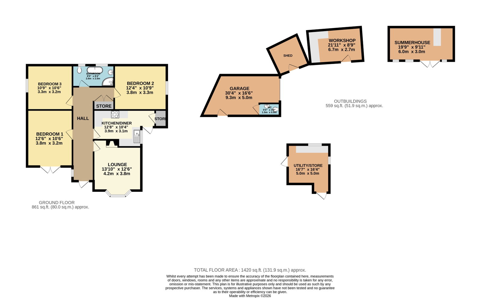 Old Carlisle,Greengarth, Wigton floorplan
