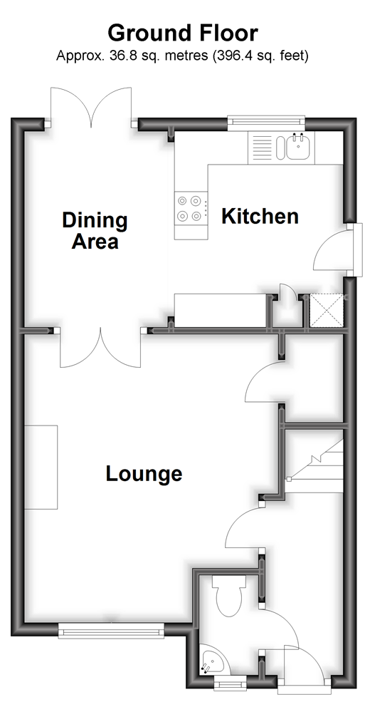 Lime Avenue, Westergate, Chichester, West Sussex PO20, 3 bedroom semi