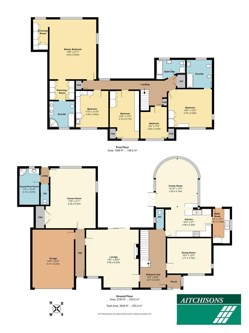 22, The Avenue, Radlett floorplan