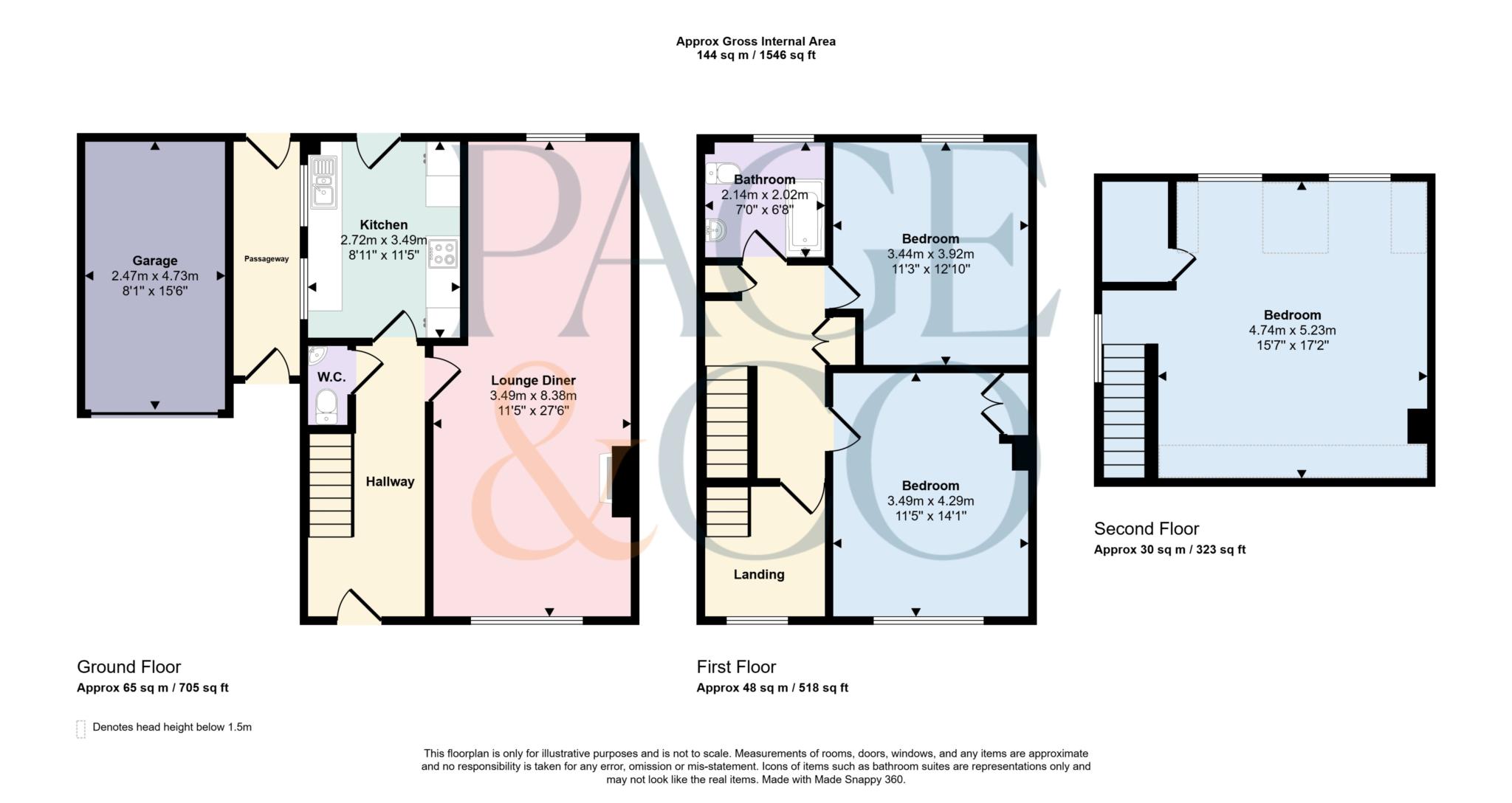 1, Abbots Place, Canterbury floorplan