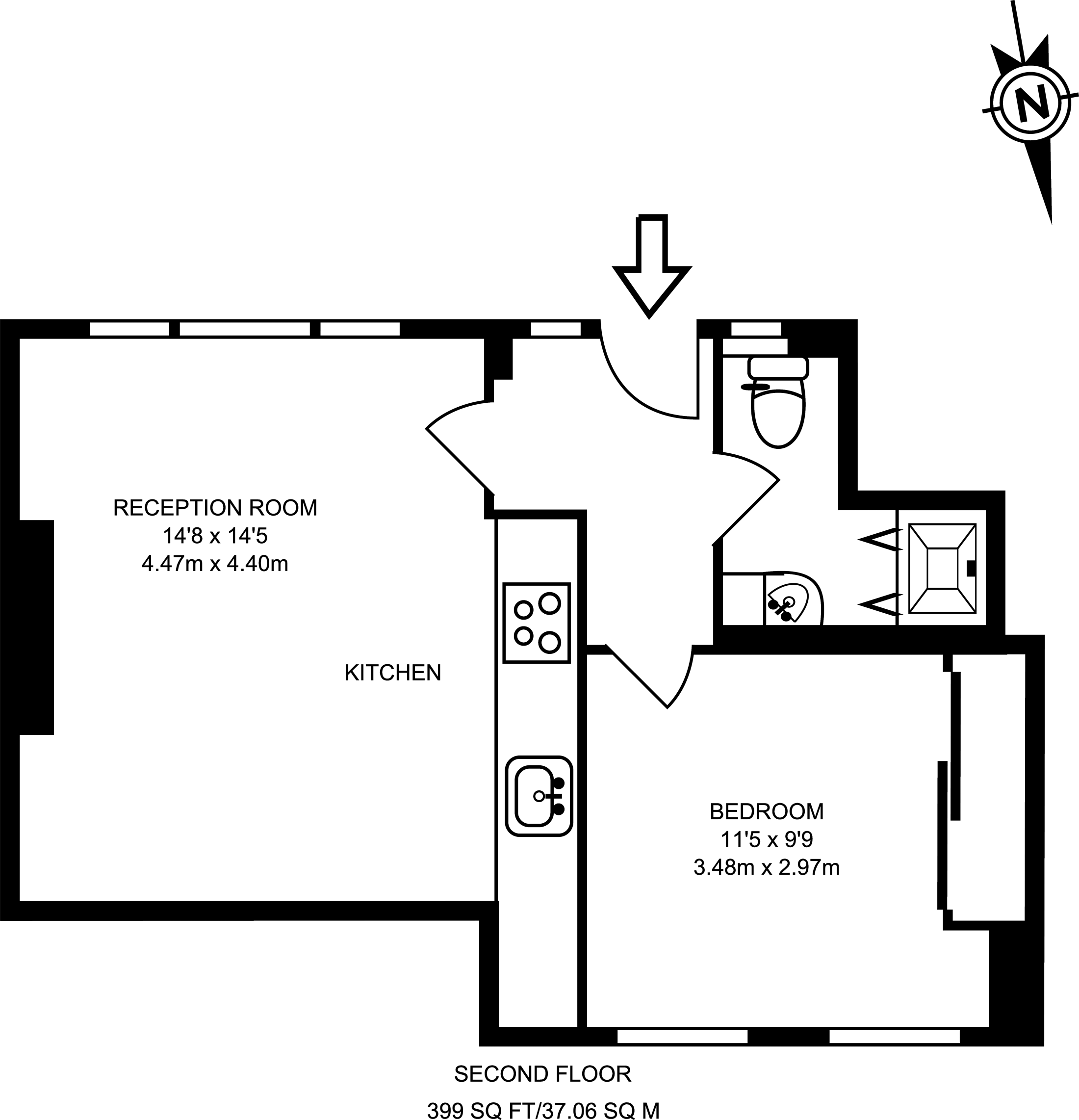 1 Bedrooms Flat to rent in Westminster, Westminster SW1P