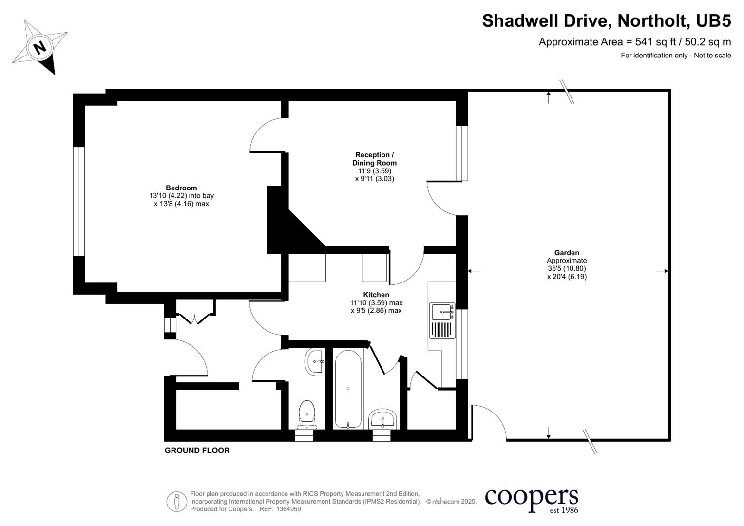 23, Shadwell Drive, Northolt floorplan
