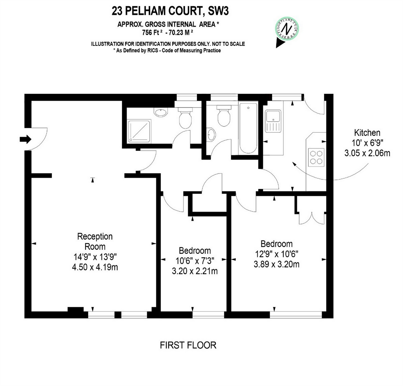 2 Bedrooms Flat to rent in Fulham Road, South Kensington, London SW3