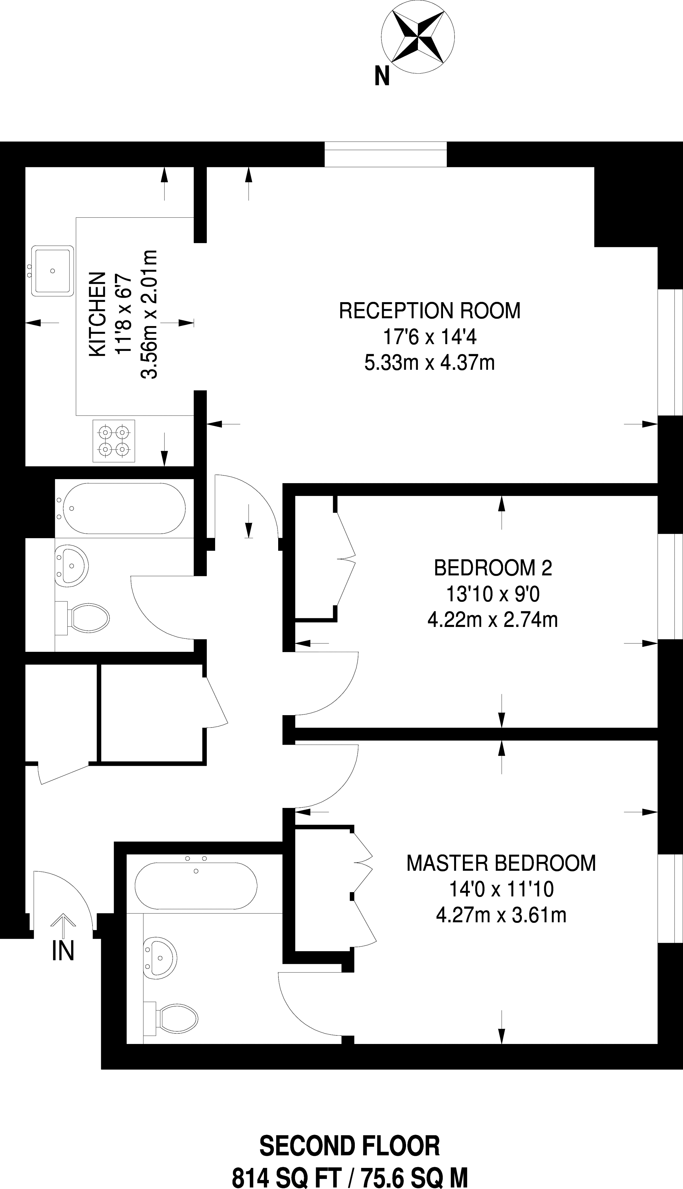 2 Bedrooms Flat to rent in Lisson Grove, St John's Wood NW8