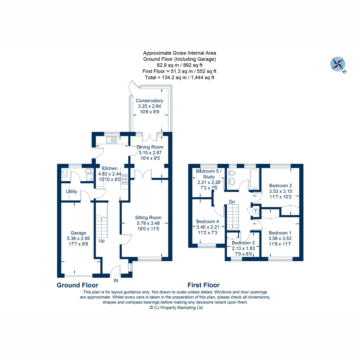 18, Bosleys Orchard, Grove floorplan