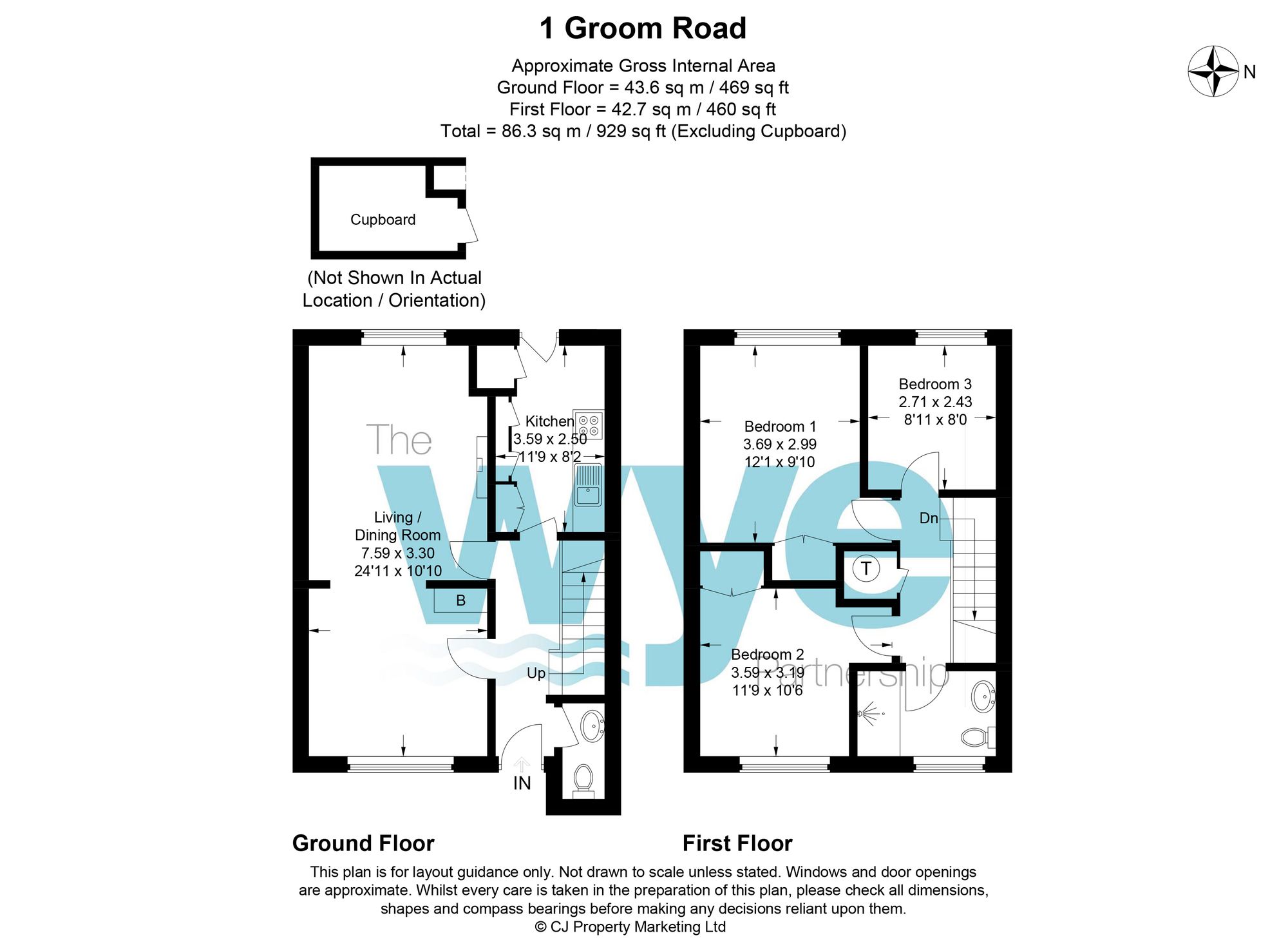 1 Groom Road, Great Missenden floorplan