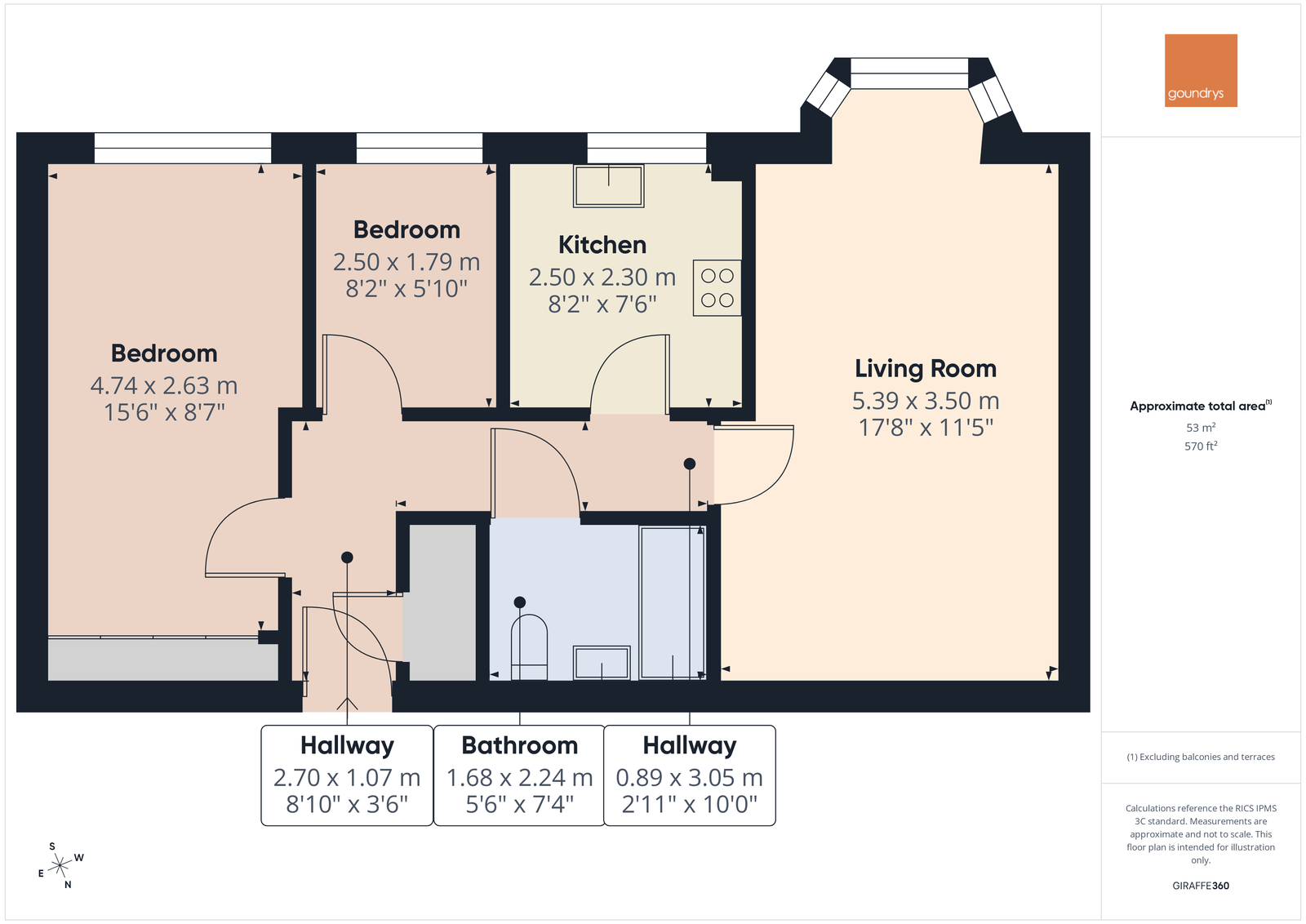 4, Penhaligon Court, Truro floorplan