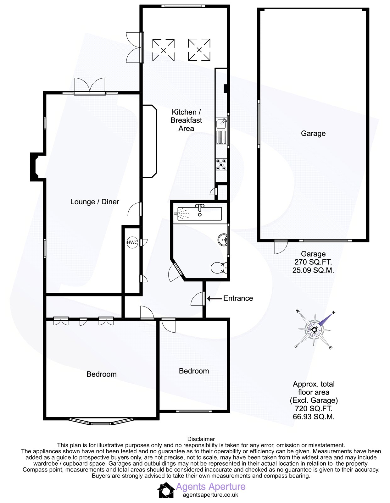 11, The Crescent, Upminster floorplan