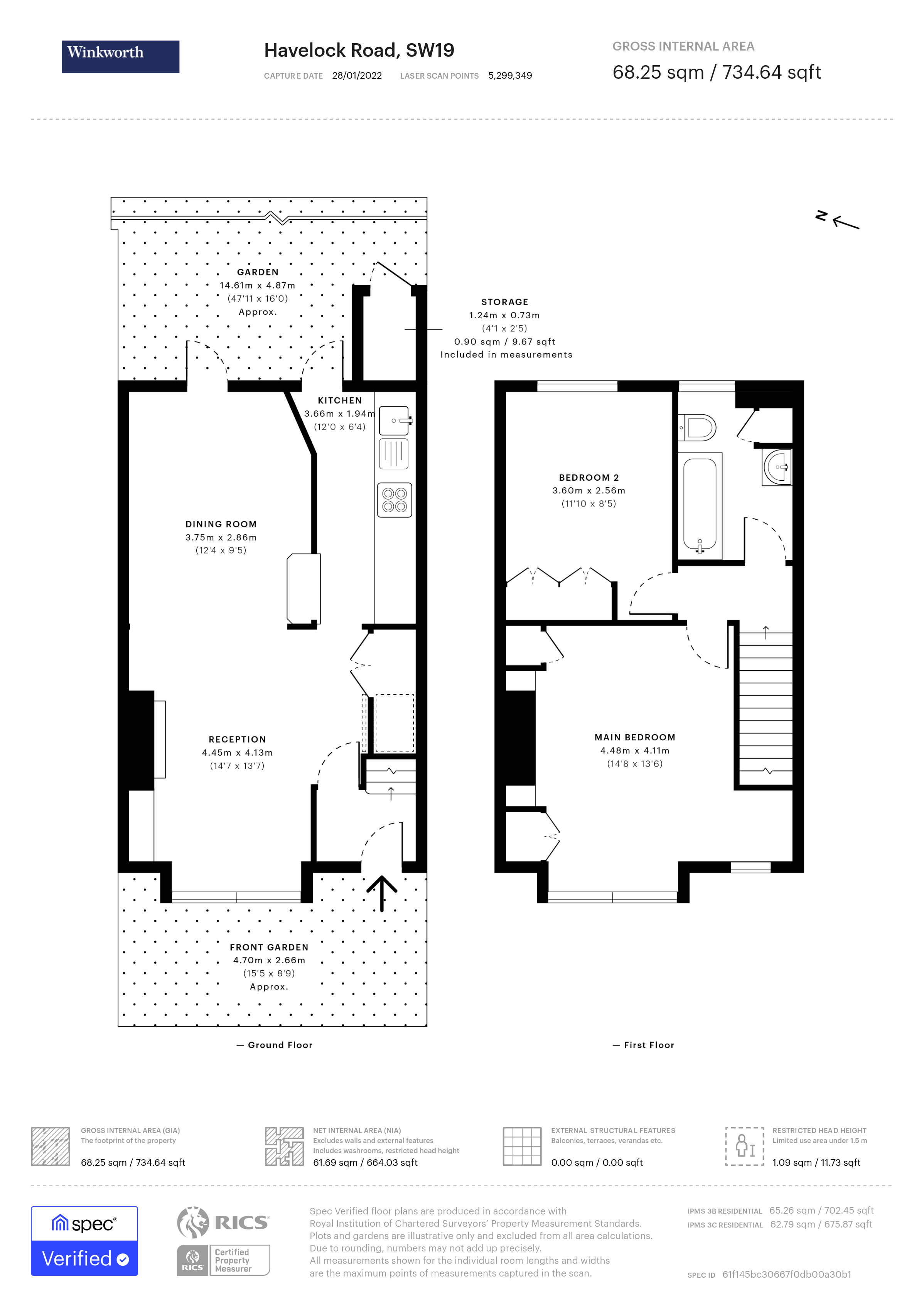 Havelock Road, London SW19, 2 bedroom detached house for sale