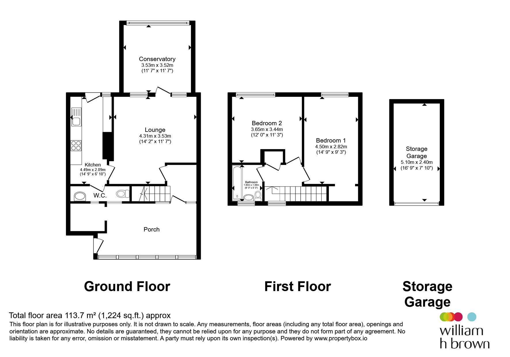 42, Martin Lane, Doncaster floorplan