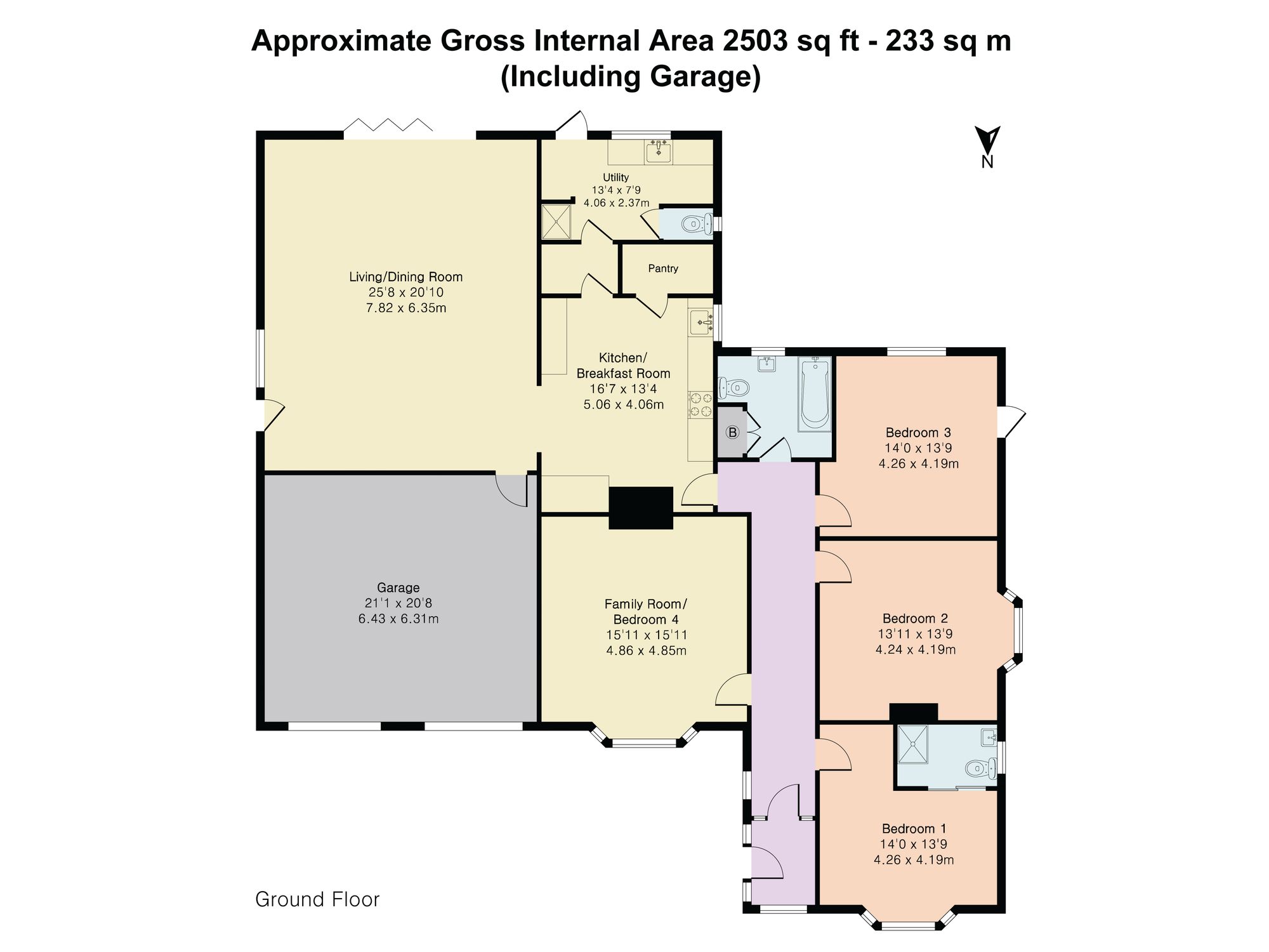 Broadmead Witcham Road, Ely floorplan