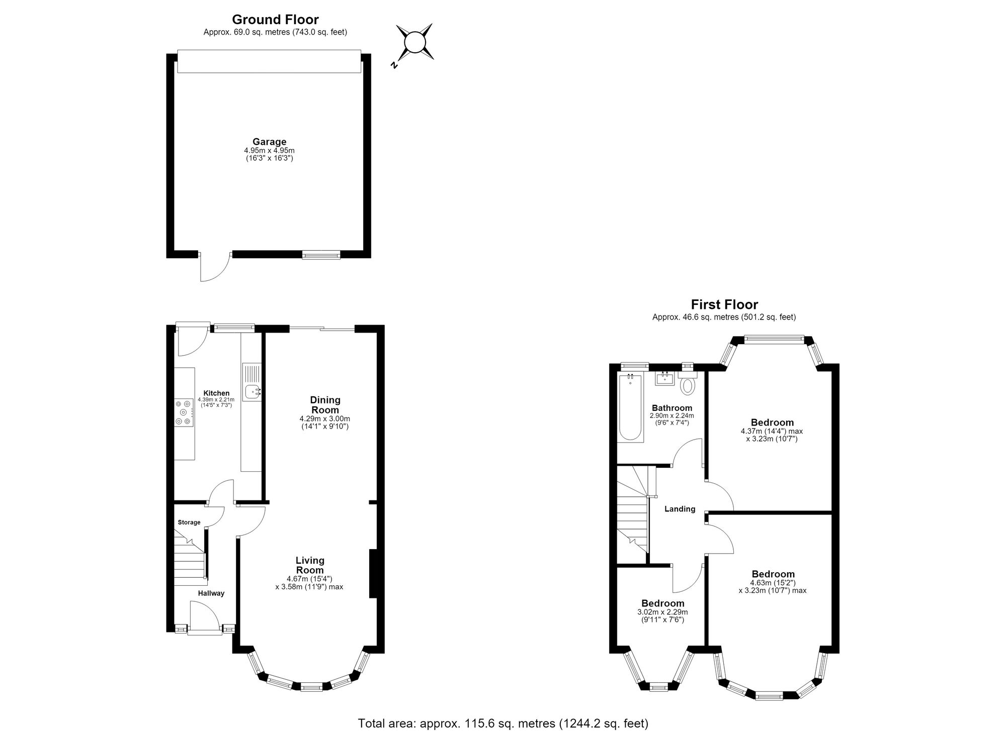 72 Bawdsey Avenue, Ilford floorplan