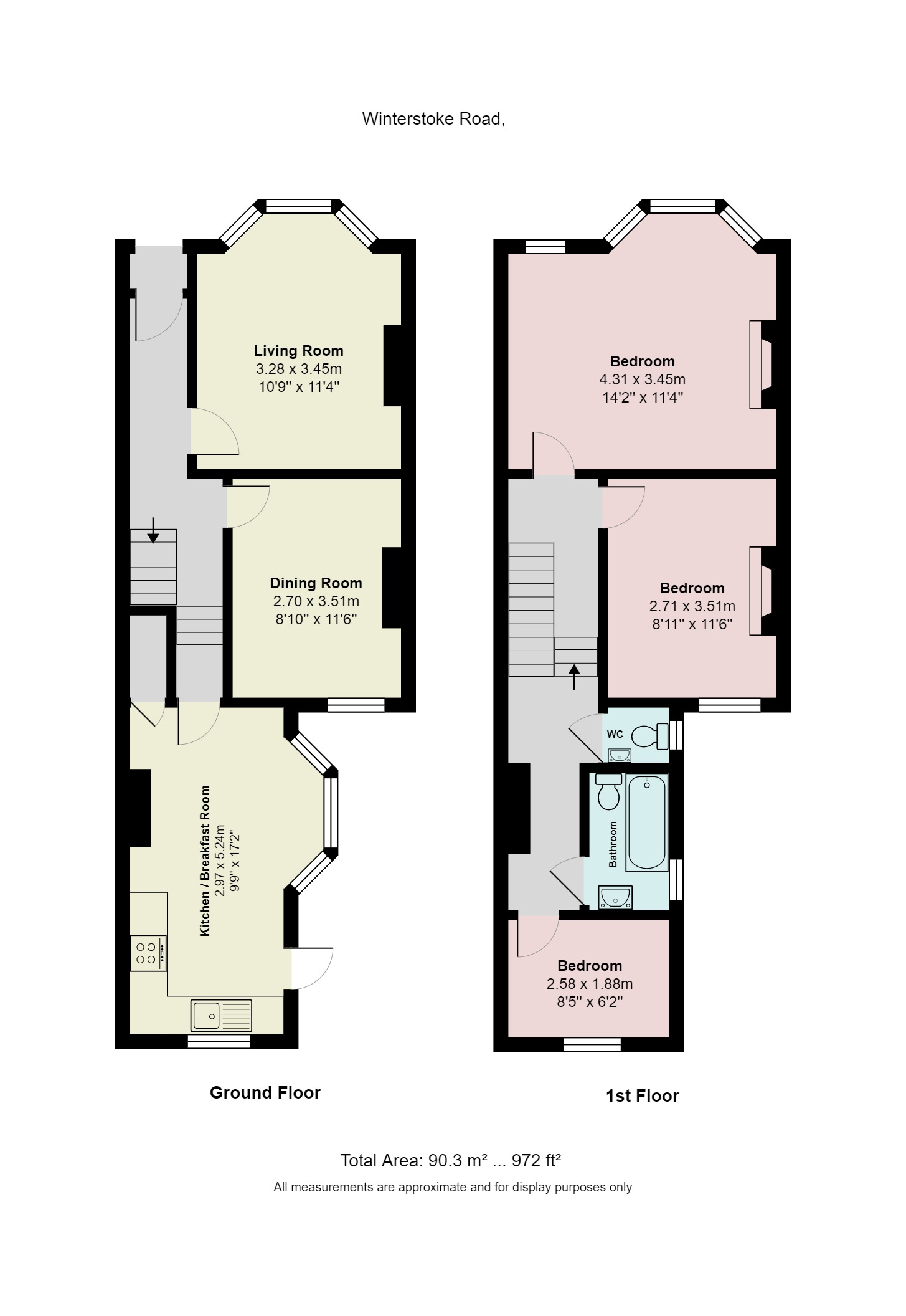 6, Winterstoke Road, London floorplan