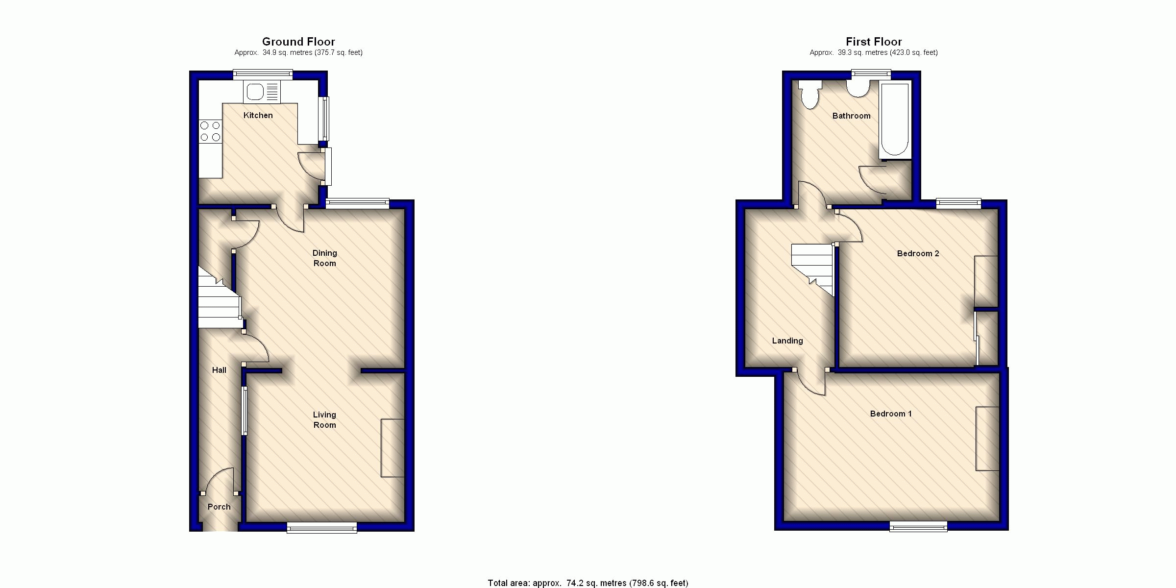 Free property report 11 Thrift Street, Higham Ferrers, NN10 8AU Chimnie